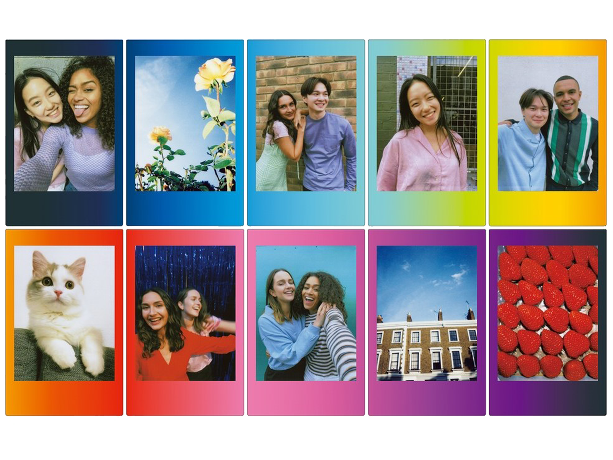 Fujifilm Instax Mini Colour Film with Border (10 Sheets) - Best Prices