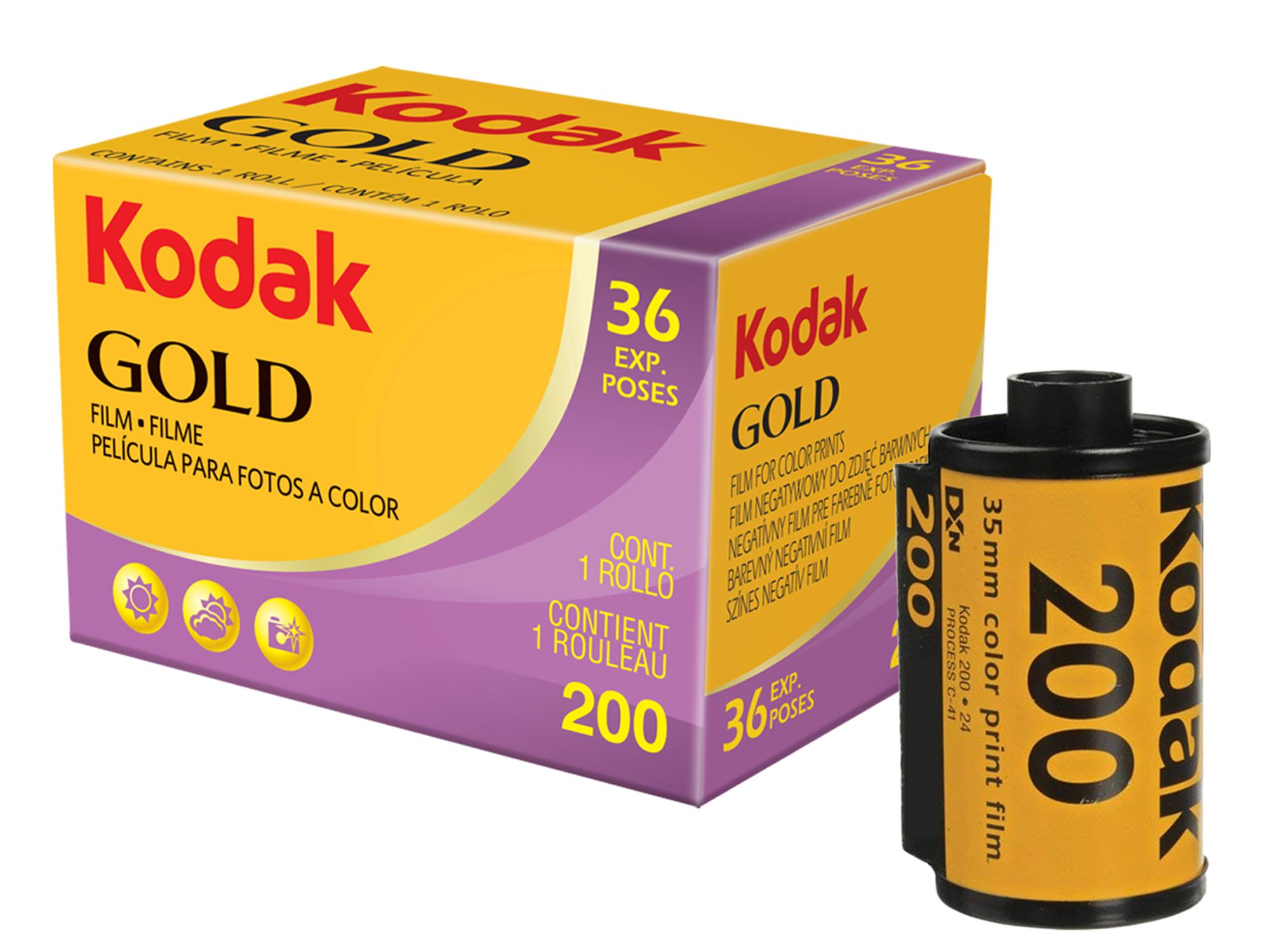 Kodak Gold 200 Film 36 Exposures - Best Prices