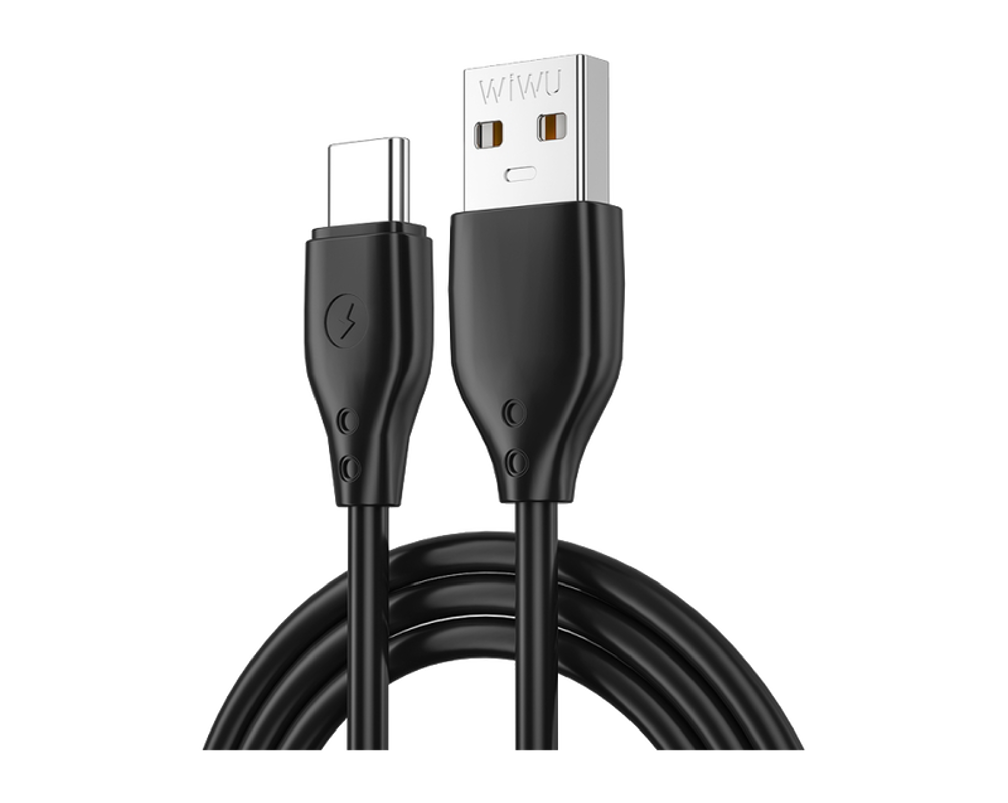 Wi-C001 Pioneer Series USB-A to Type-C 27W Cable 1.2m - Black