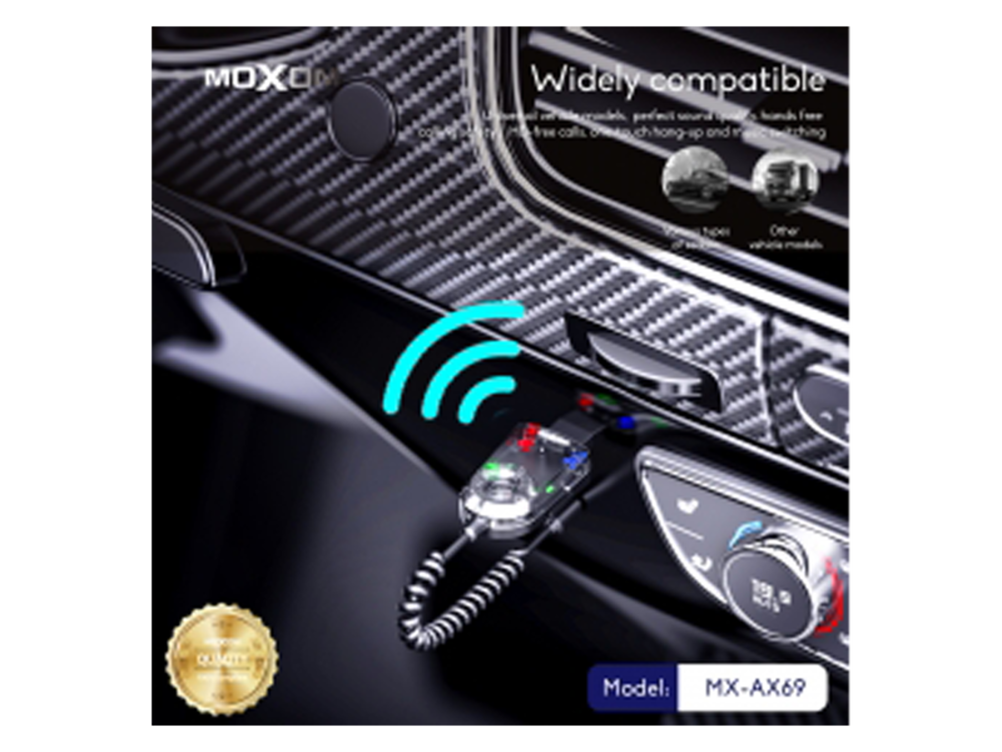 Moxom MX-AX69 Car Wireless Receiver - Best Prices
