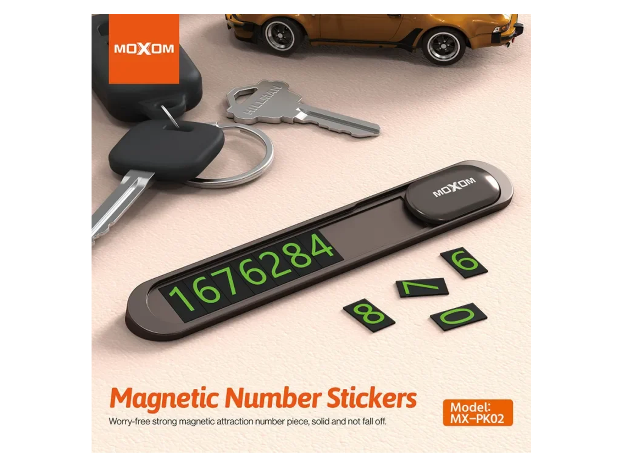 Moxom MX-pk02 Parking Number Plate - Best Prices