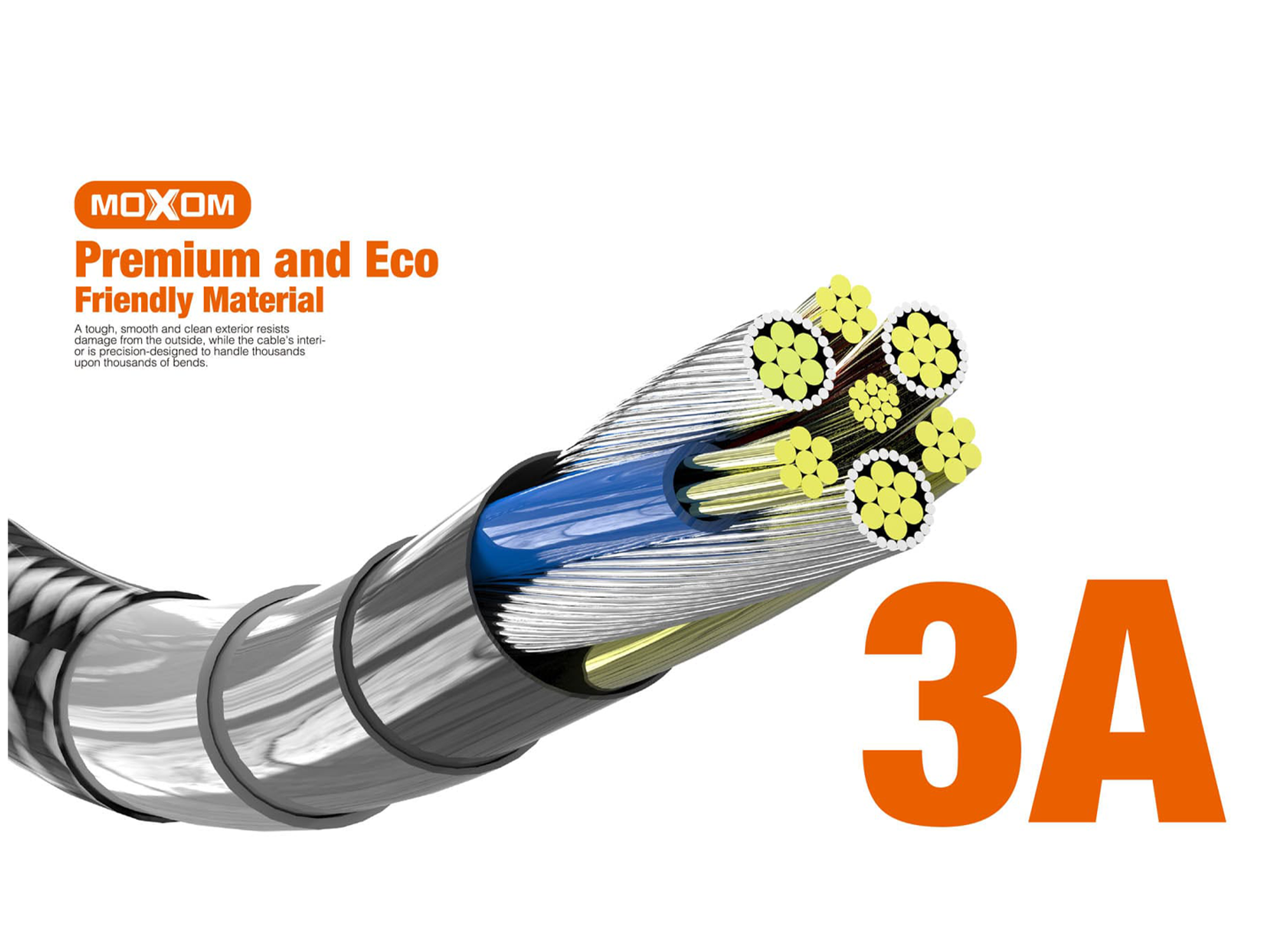 Moxom MX-CB71 SR Wave Cable - Best Prices