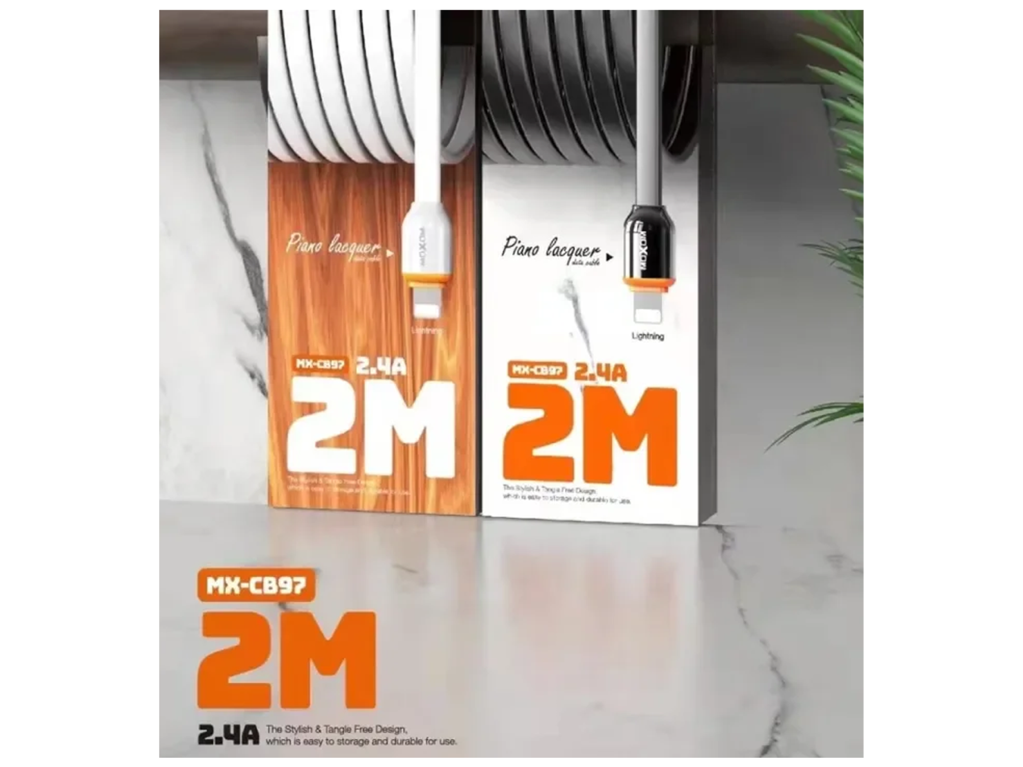Moxom MX-CB97 Piano Lacquer Data Cable - Best Prices