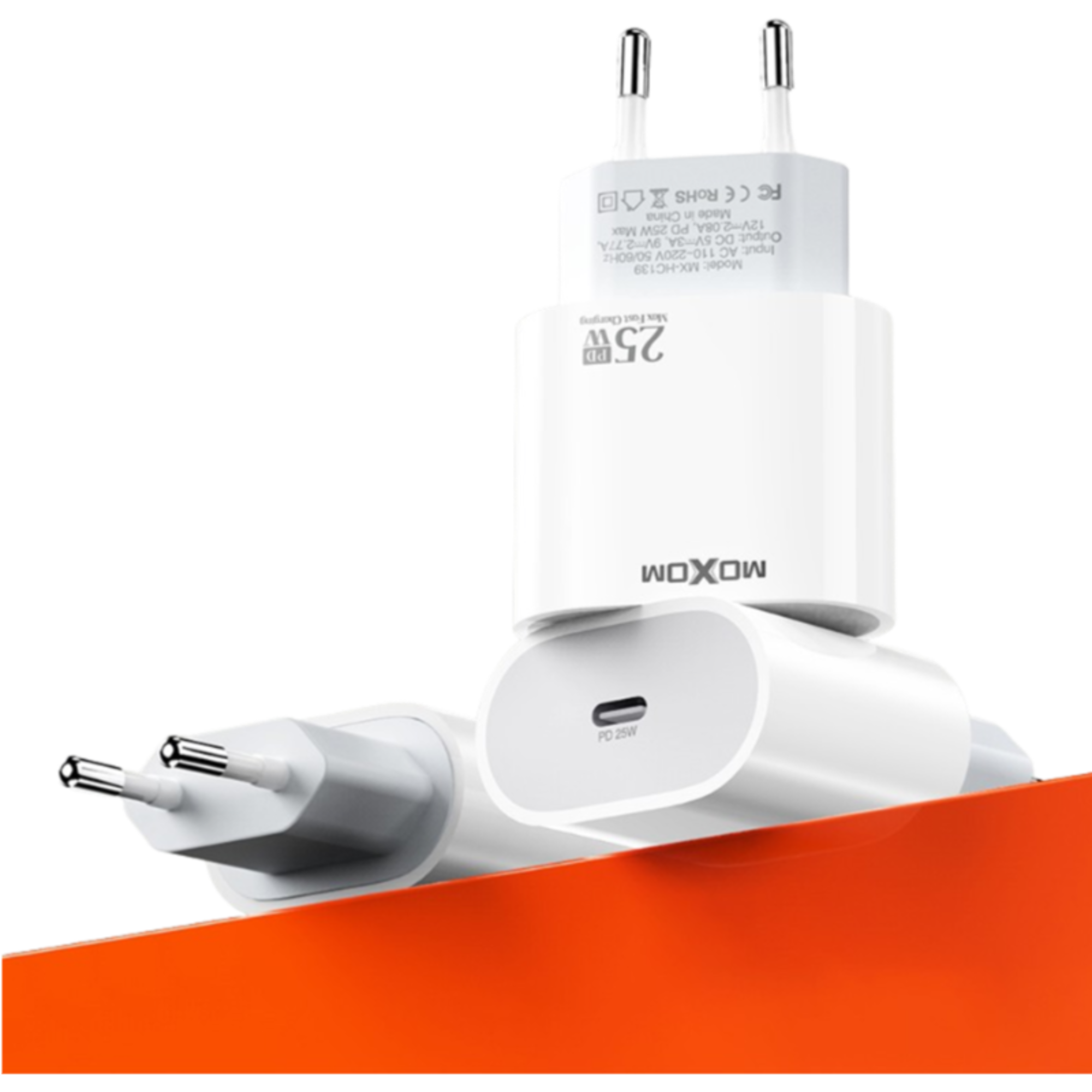 موكسم MX-HC139 شاحن سريع لايتننج 25 واط - أفضل سعر