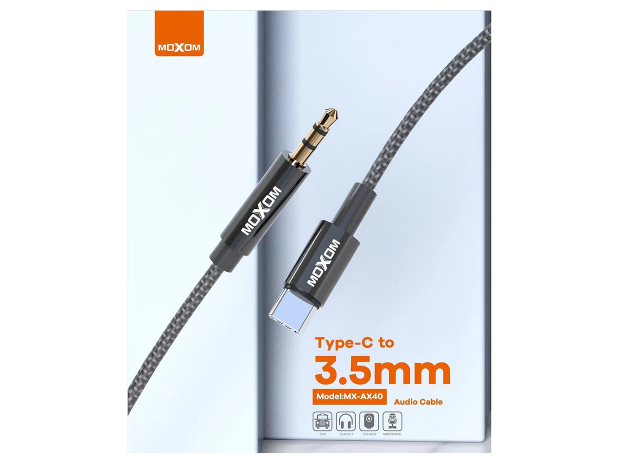 Moxom MX-AX40 Type-C to Audio Cable 3.5mm - Best Prices