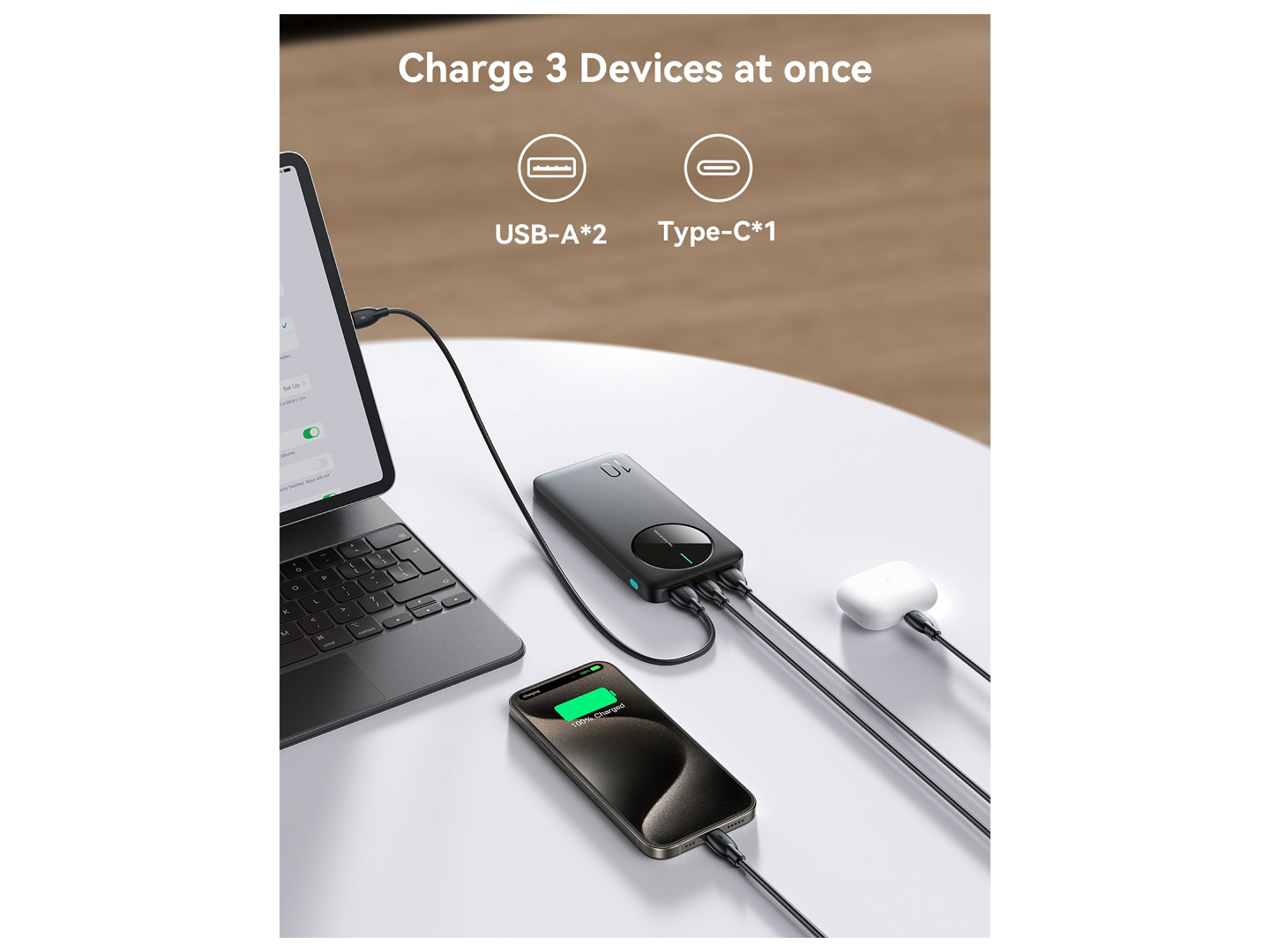 JoyRoom JR-PBF02 10,000mAh 22.5W Power Bank - Best Prices