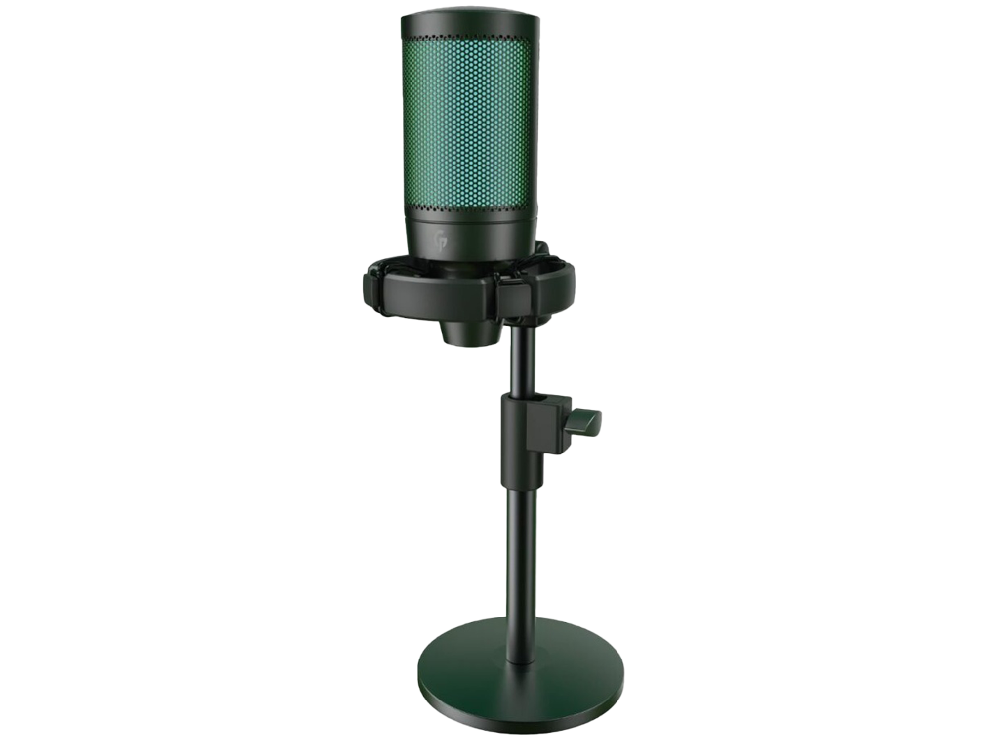 Porodo Gaming Professional RGB Condenser Microphone with Extension Stand