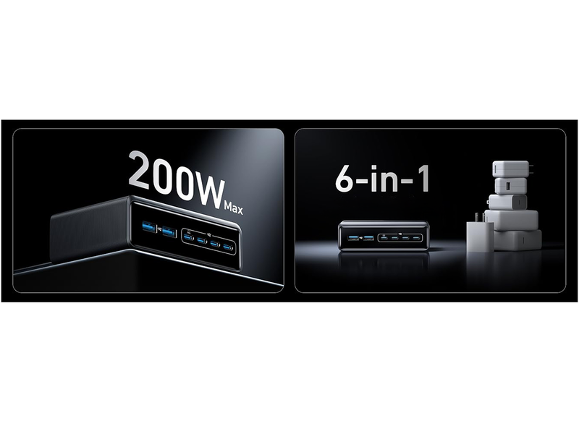 Anker Prime GaN 200W USB C Charger, 6 Port GaN Charging Station - Best Prices