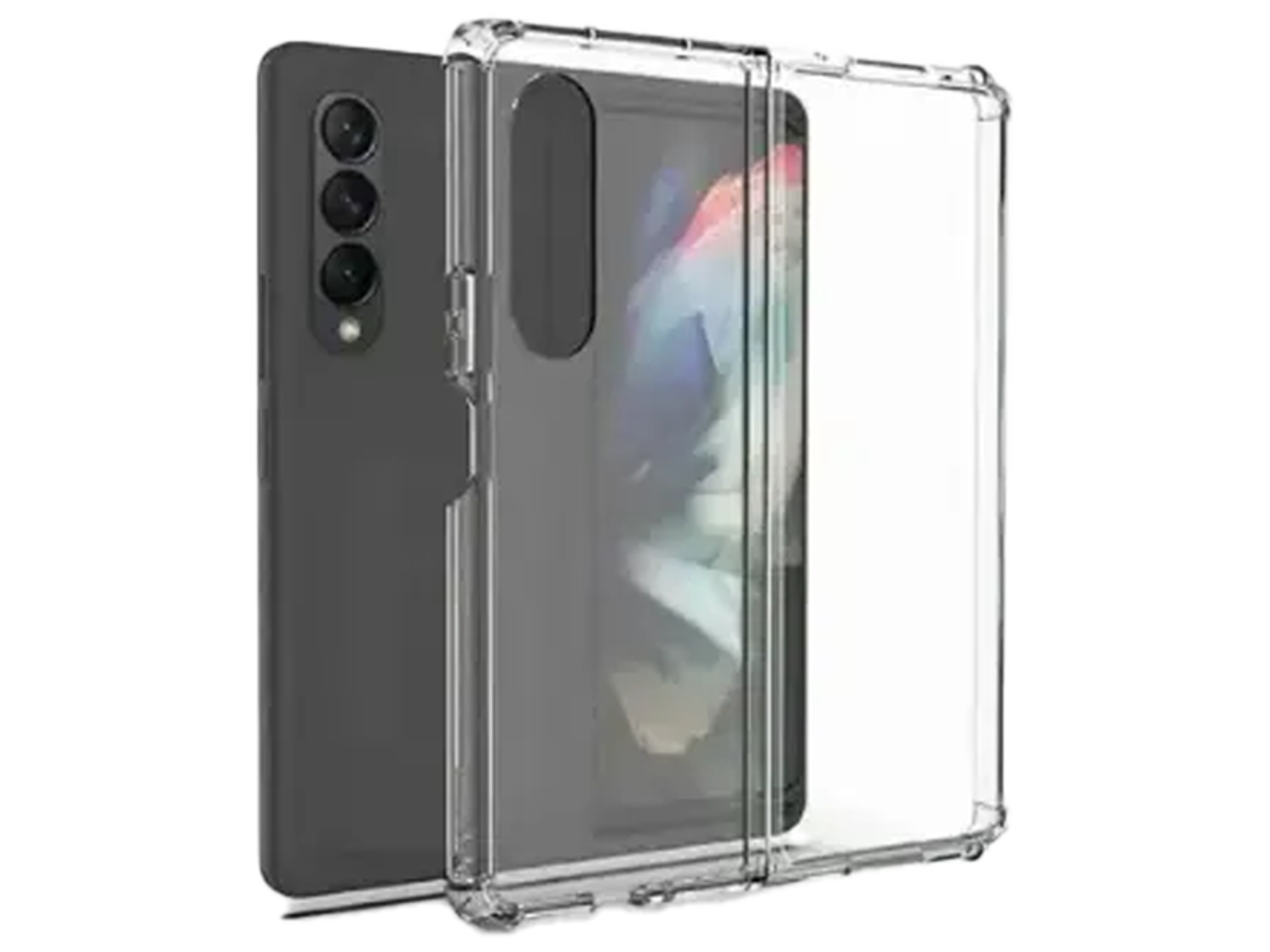 Piblue Transparent Case for Samsung Galaxy Z Fold 5 - Best Prices