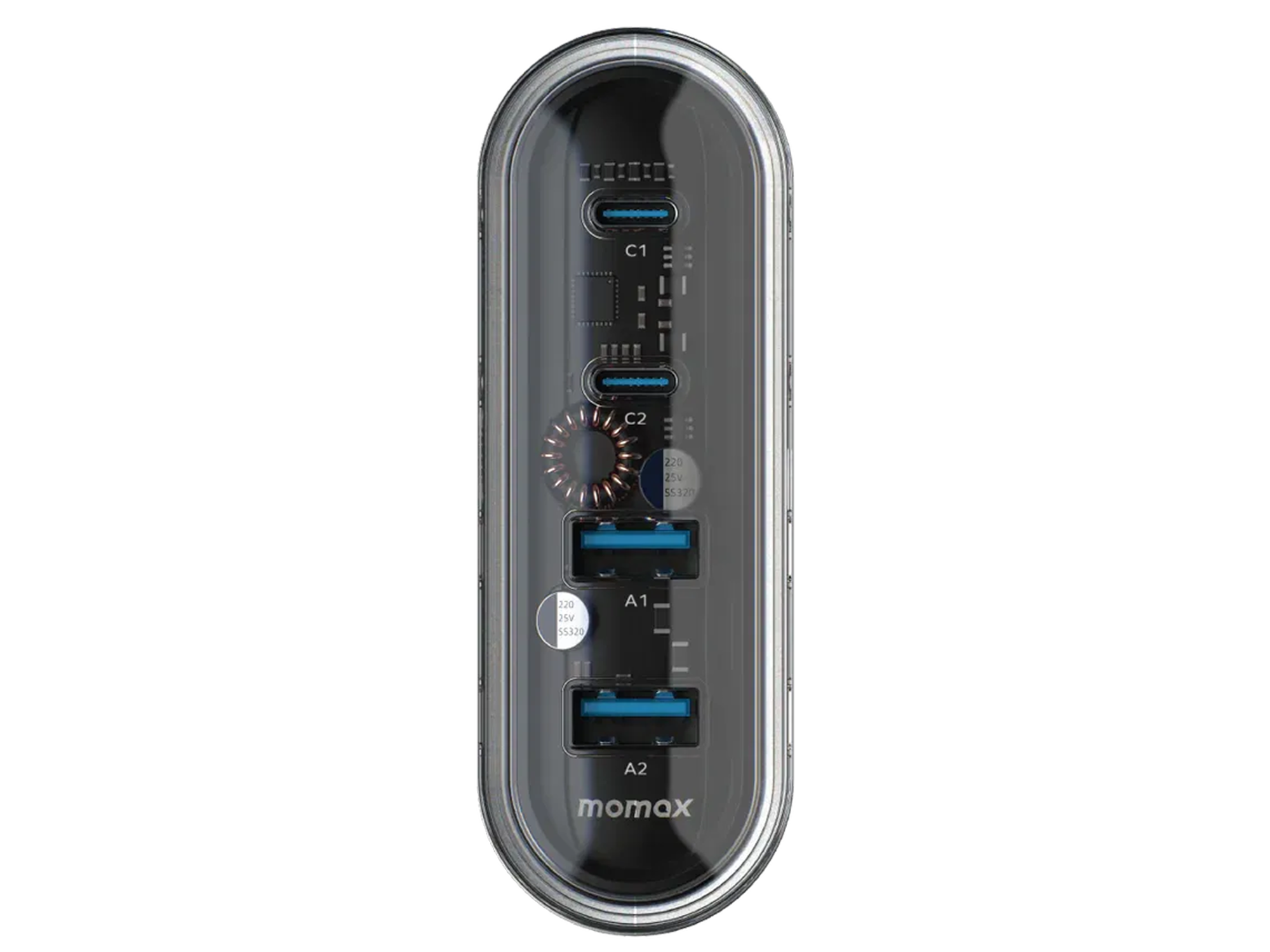 Momax UM53 1-Charge Flow 4-Port GaN Charger 80W - Best Prices