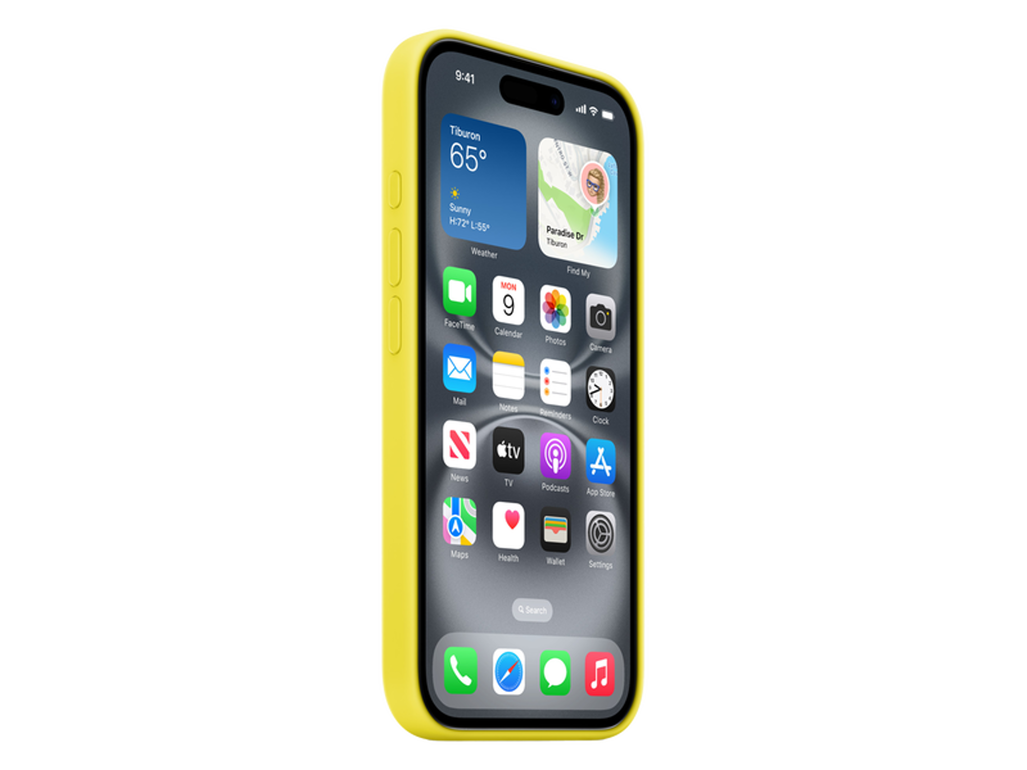 Silicone Case iPhone 16 - Star Fruit Silicone Case iPhone 16 - Star Fruit