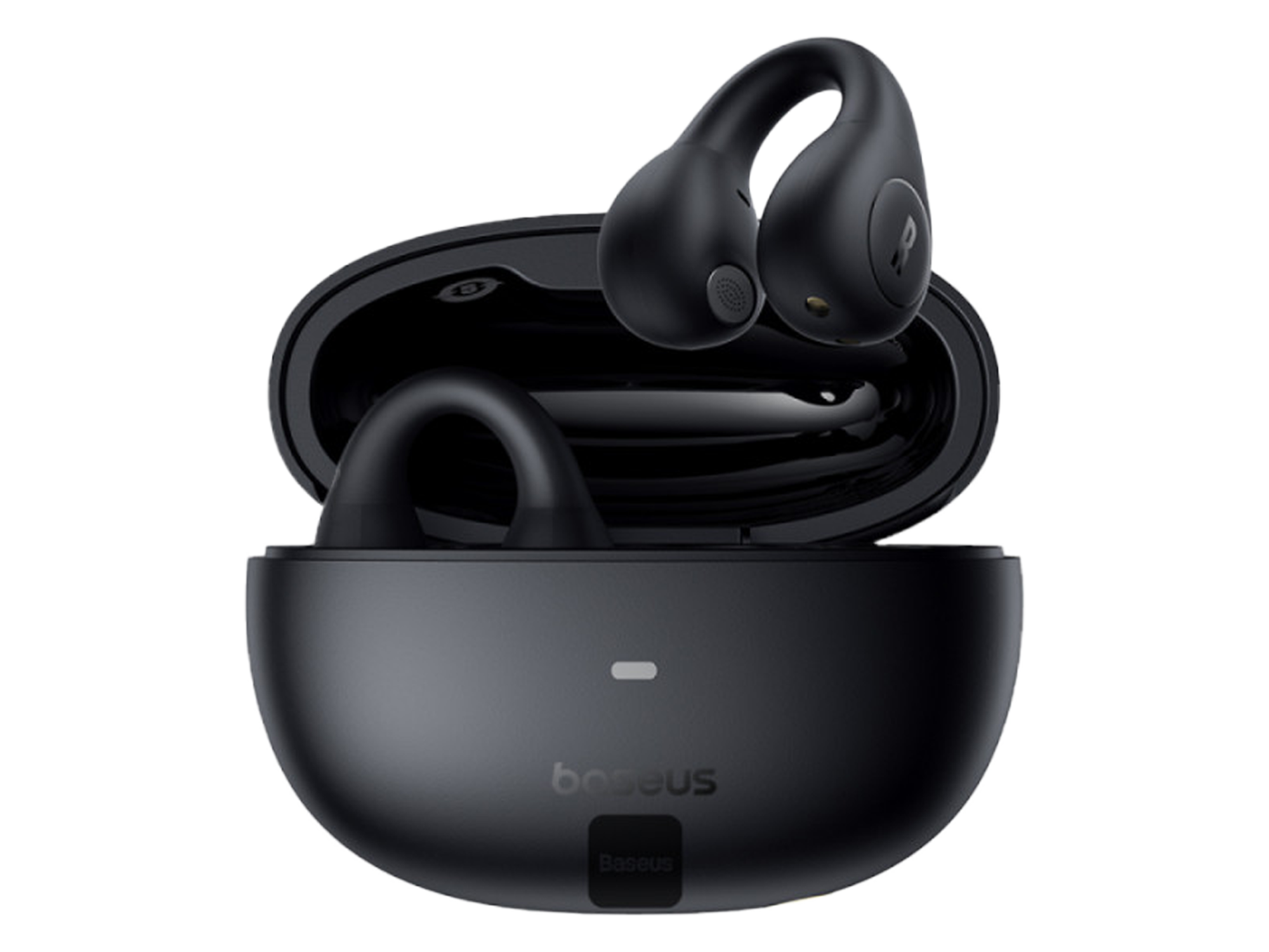 Baseus AirGo AS01 Open Ear Clip On Wireless Earbuds White