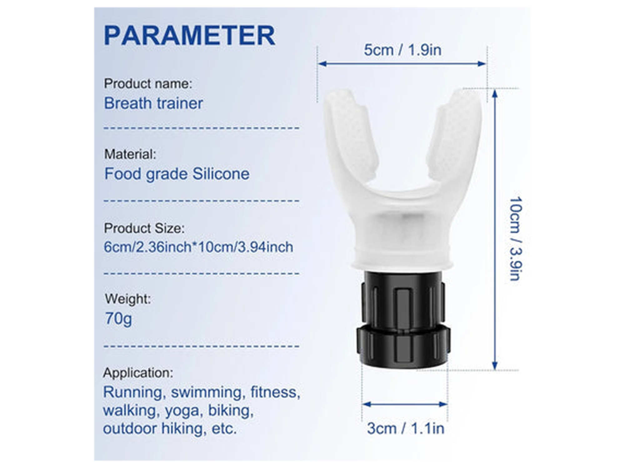 Sports Breathing Trainer To Improve Lung Efficiency - Best Prices