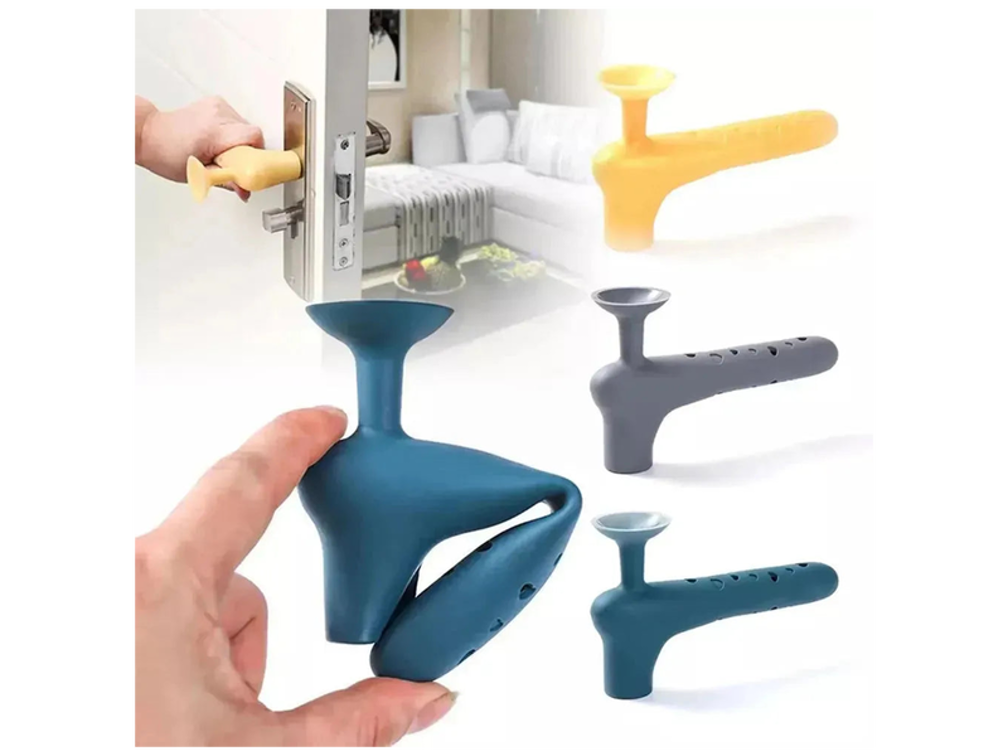 Silicone Door Handle Cover Perfect Protection for Kids and Elderly - Best Prices