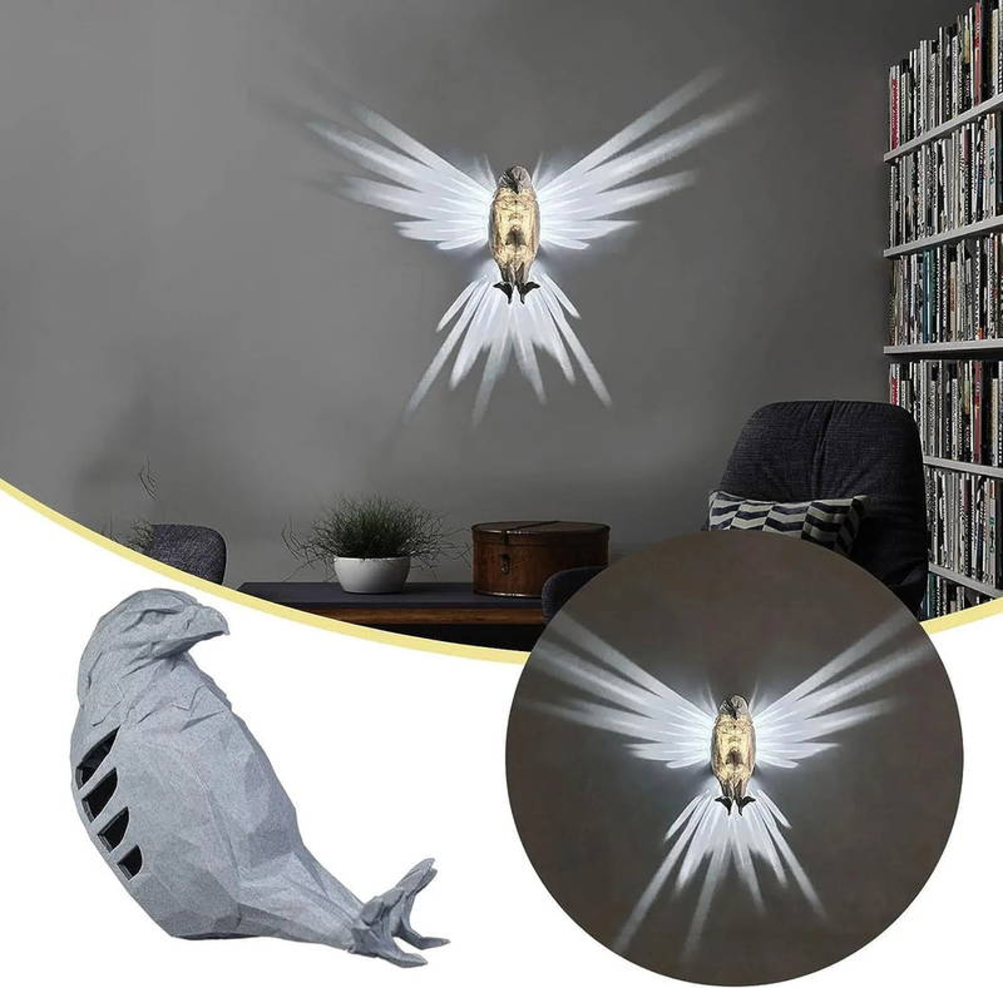 3D Eagle Wall Lamp - Best Prices