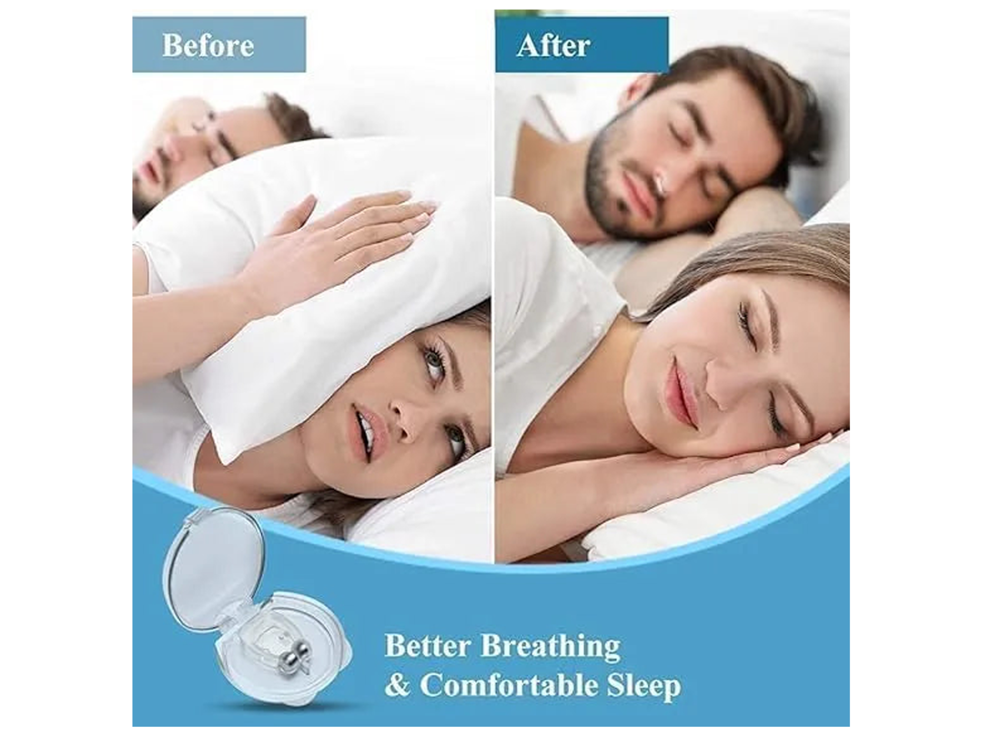 Anti-Snoring Sleep Clips - Best Prices