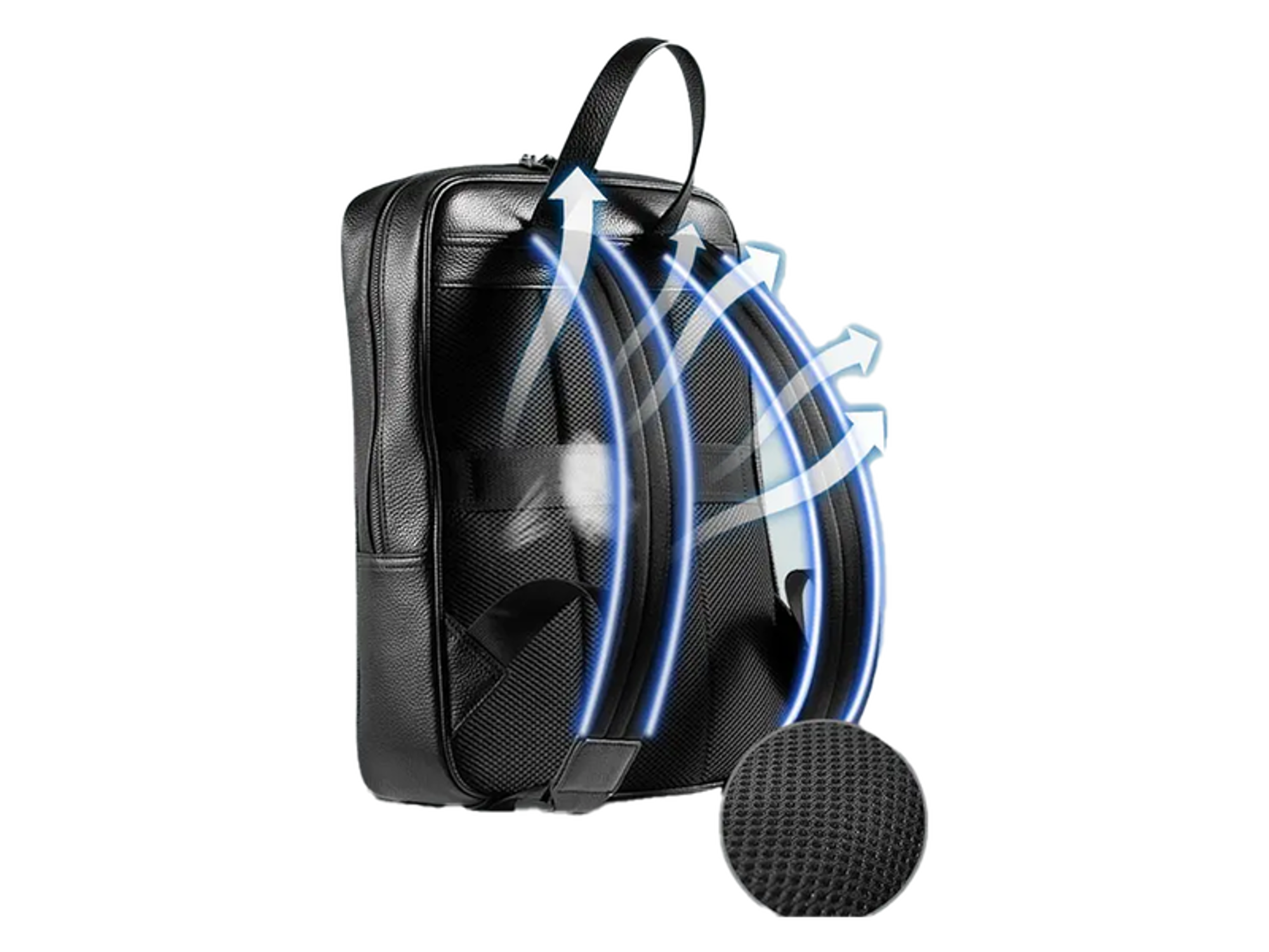 COTECi Large Capacity Leather Computer Waterproof Backpack - Best Prices