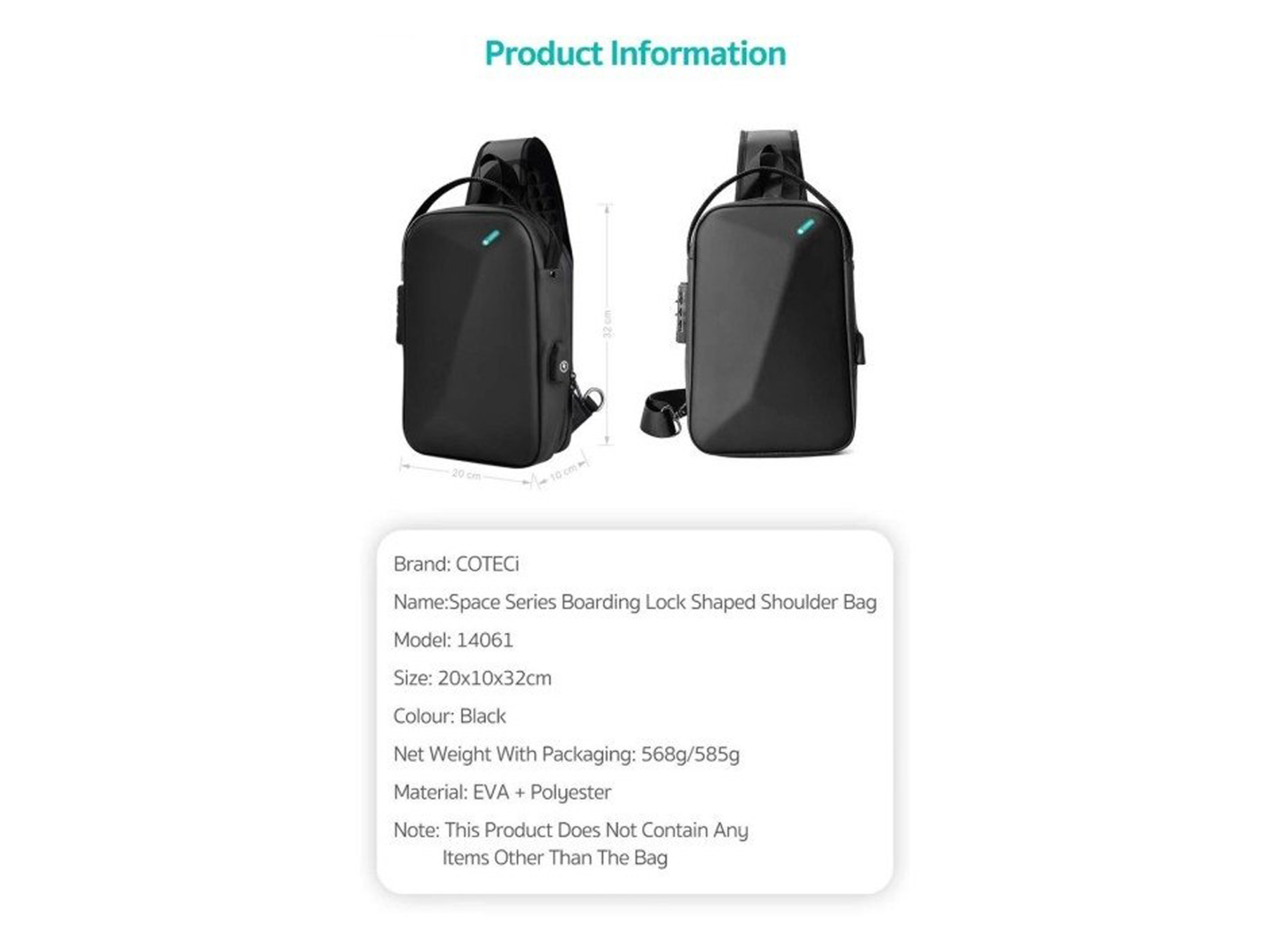 COTECi Space Series Style Backpack - Best Prices