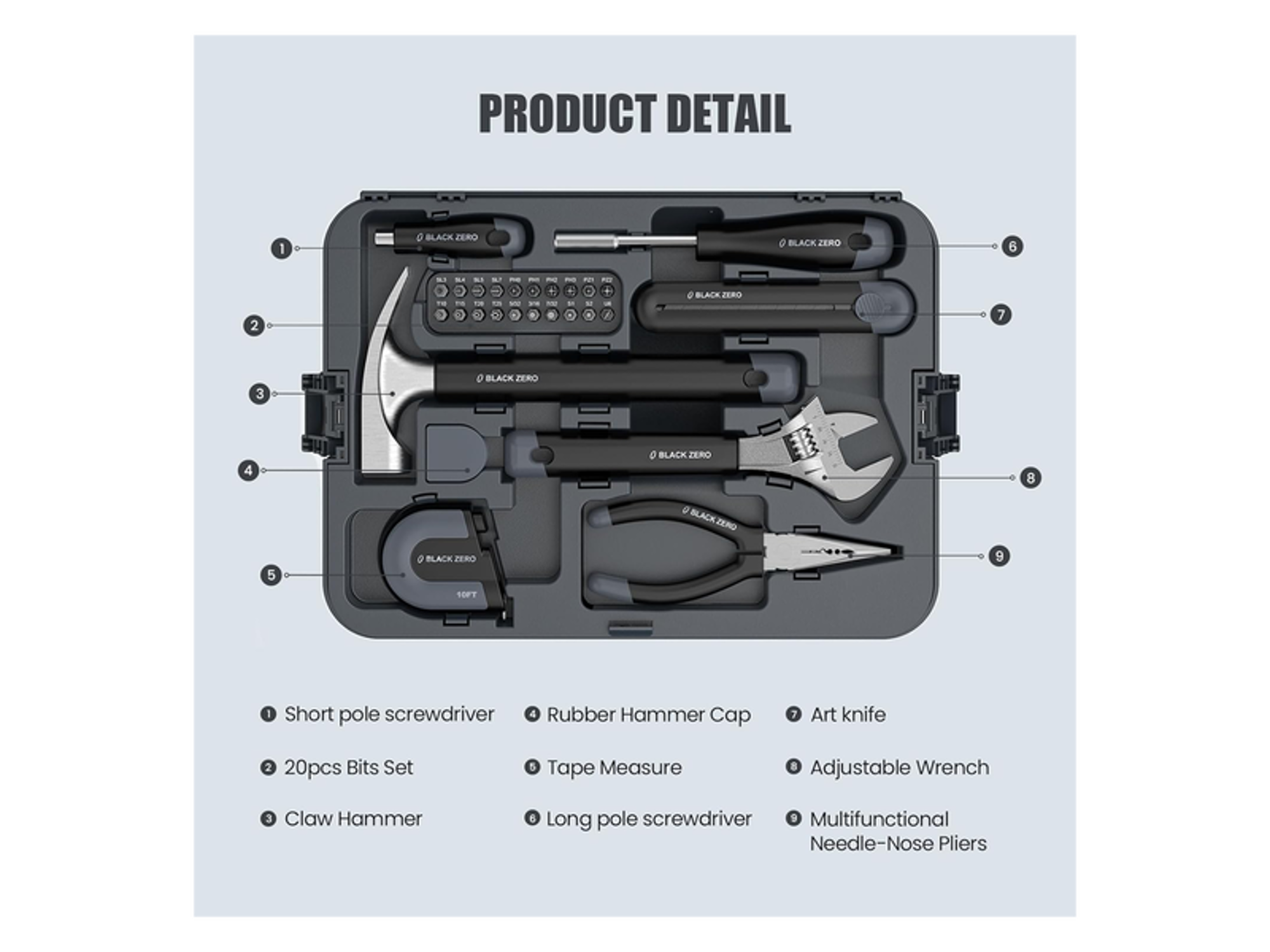 Black Zero Tool Box Set - Best Prices
