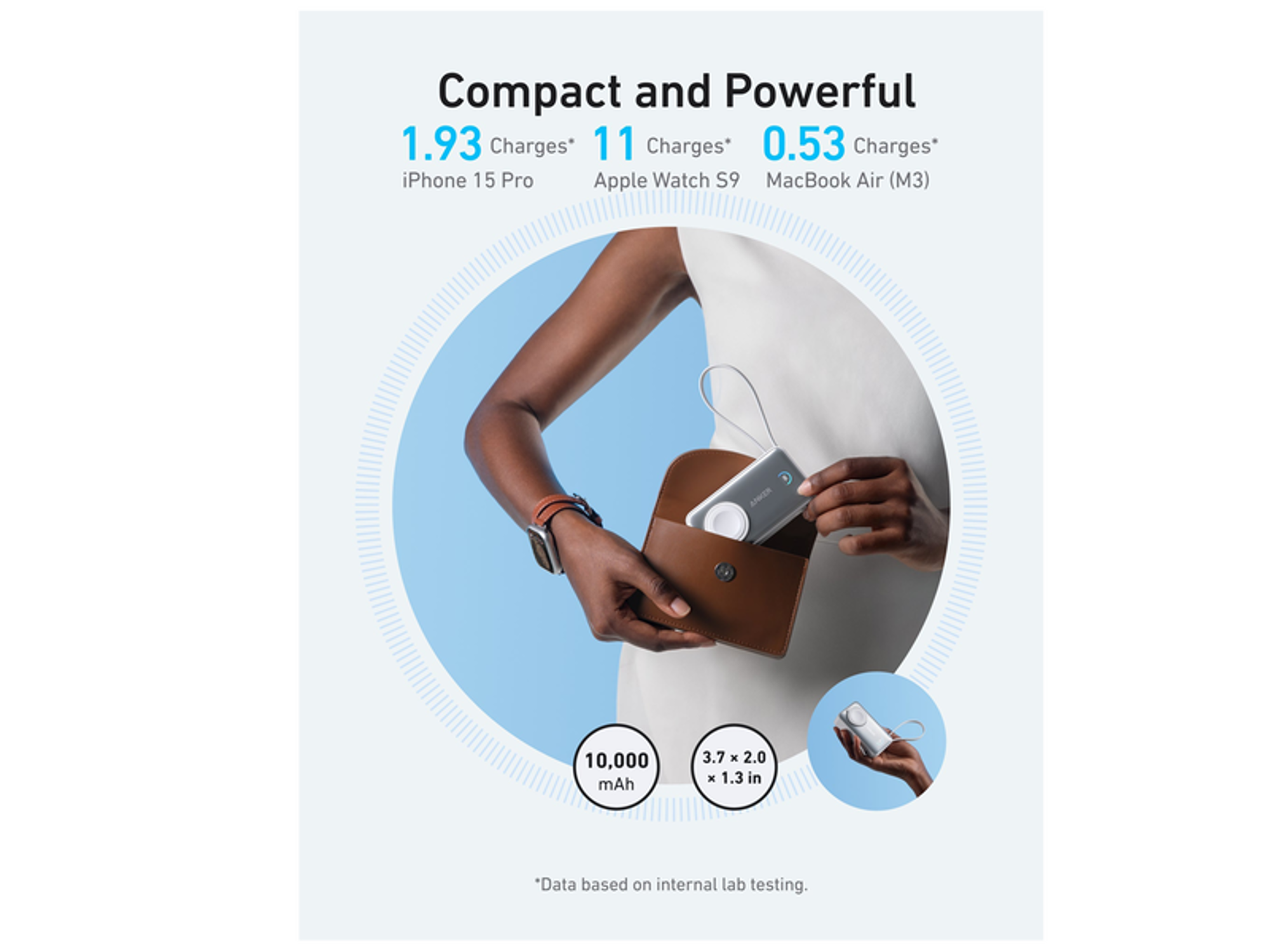 Anker MagGo Power Bank 10K, 35W, For Apple Watch - Best Prices