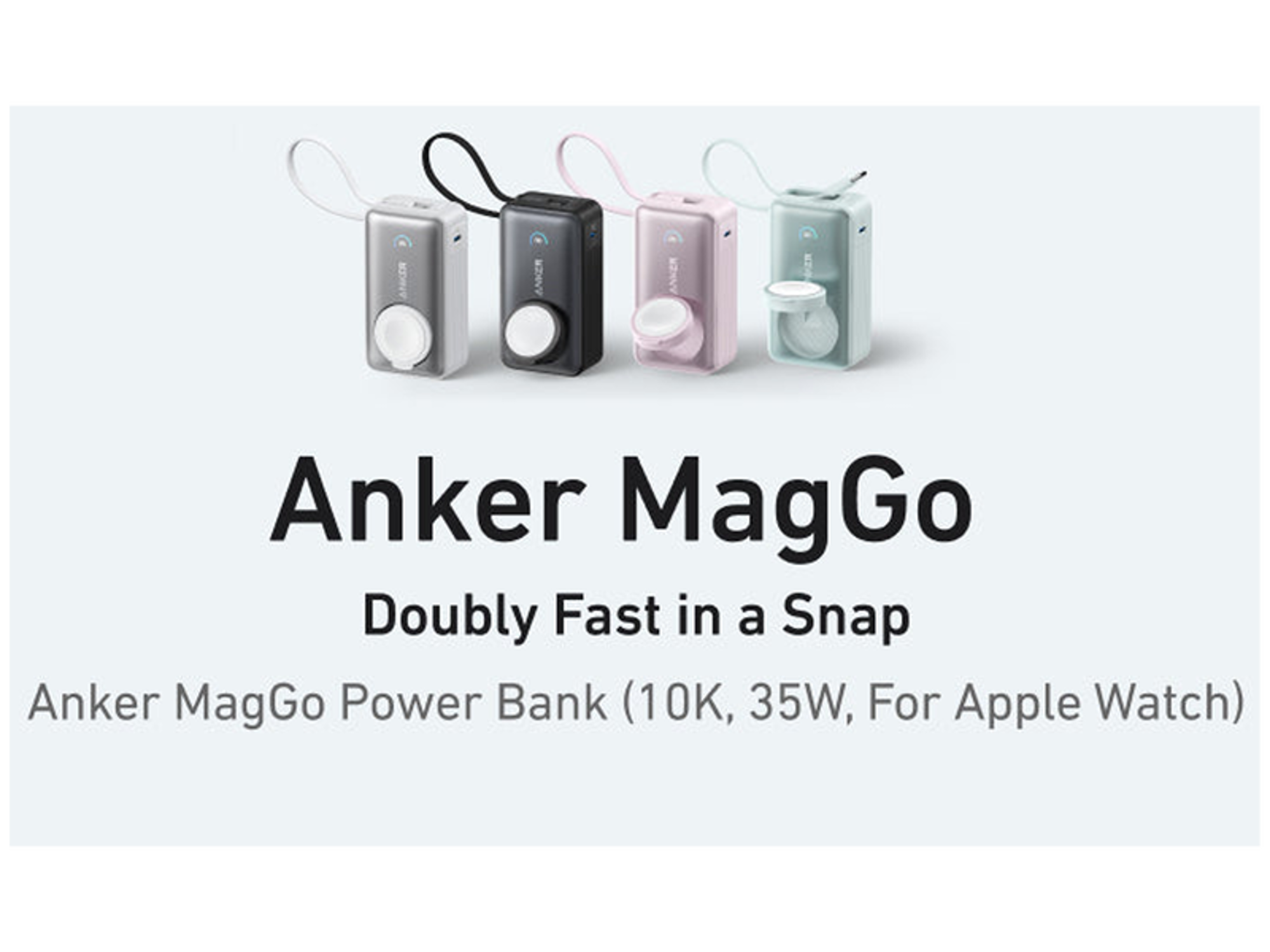 Anker MagGo Power Bank 10K, 35W, For Apple Watch - Best Prices