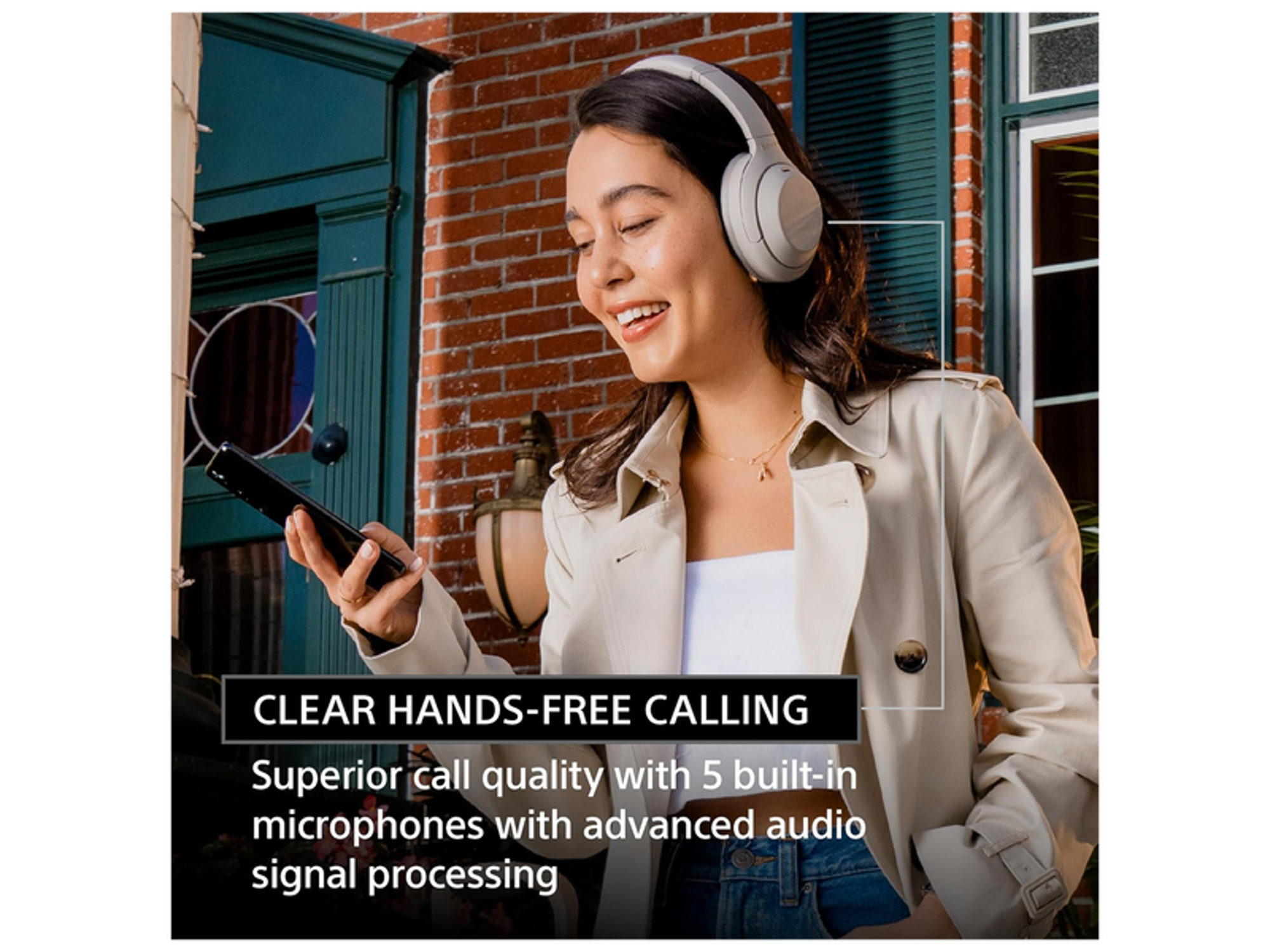 Sony WH-1000XM4/B Wireless Noise Canceling Headphones with Case - Best Prices