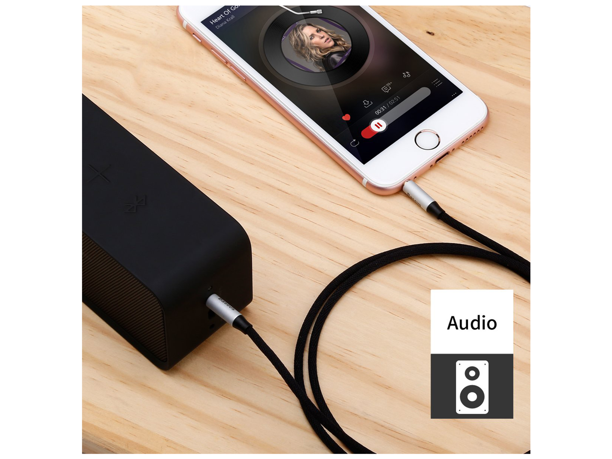 Baseus M30 Yiven Audio Cable - Best Prices