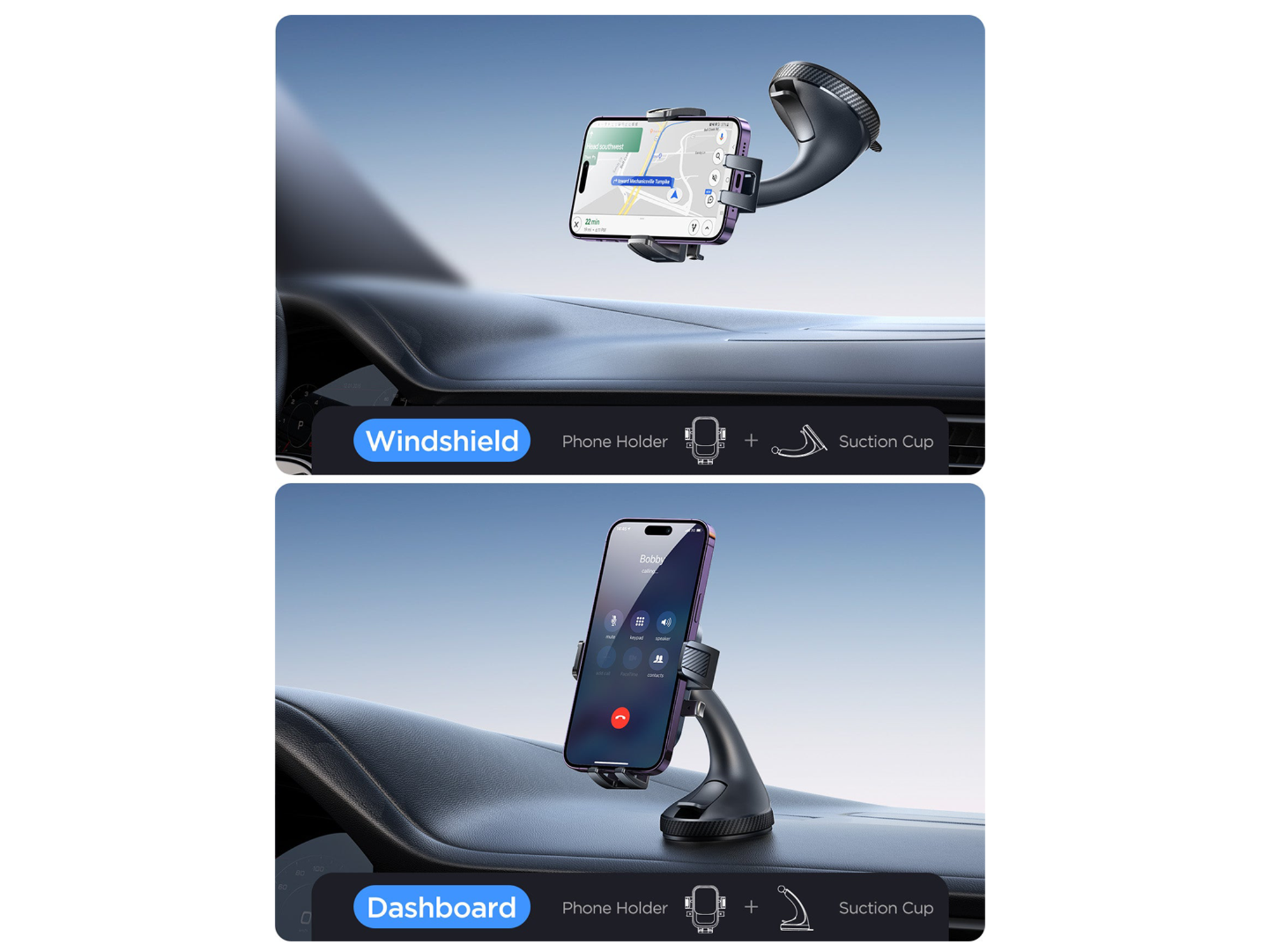 JOYROOM JR-OK6 – Supporto Telefono Magnetico Per Auto, Bracci Automatici, Rotazione 360°, Adatto A Telefoni Grandi