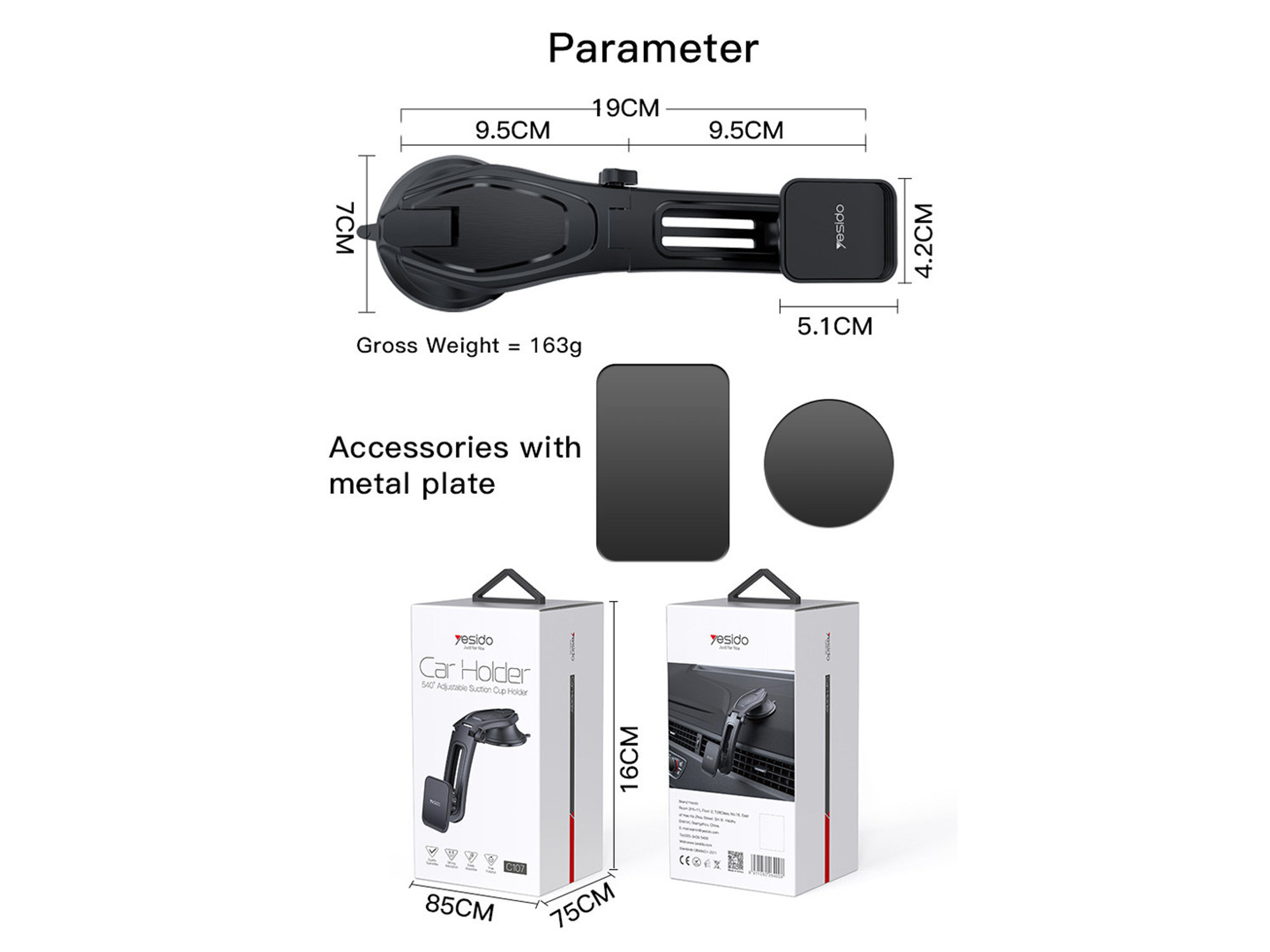 Yesido C107 Phone Holder - Best Prices