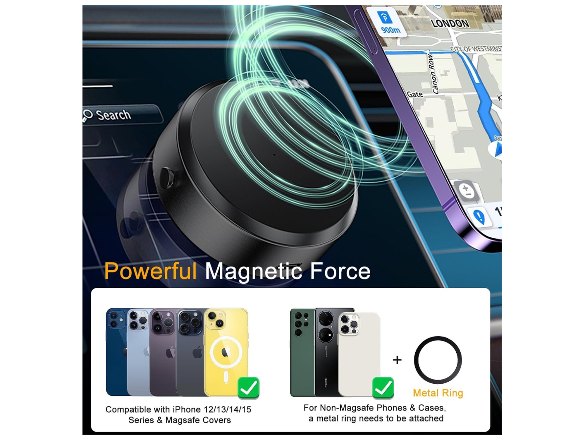 Naidun Double-Sided Magnetic Phone Stand - Best Prices