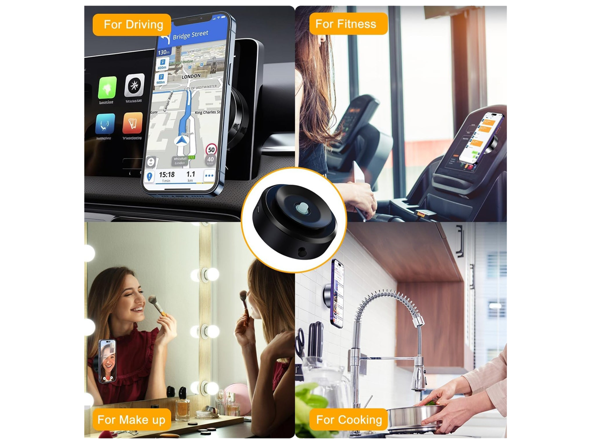 Naidun Double-Sided Magnetic Phone Stand - Best Prices