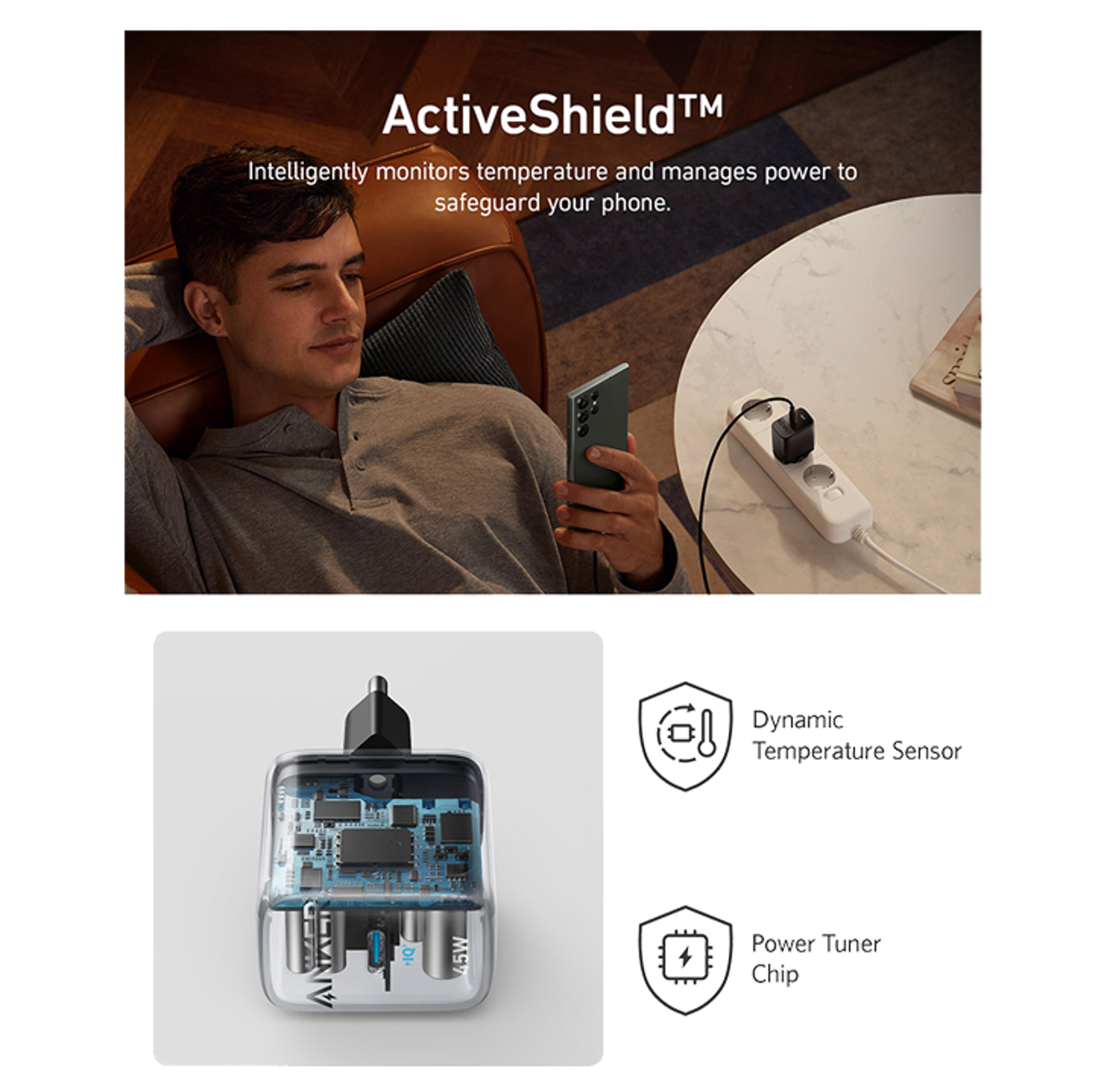 Anker 313 Type-C 45W ACE 2 IQ Charger - Best Prices