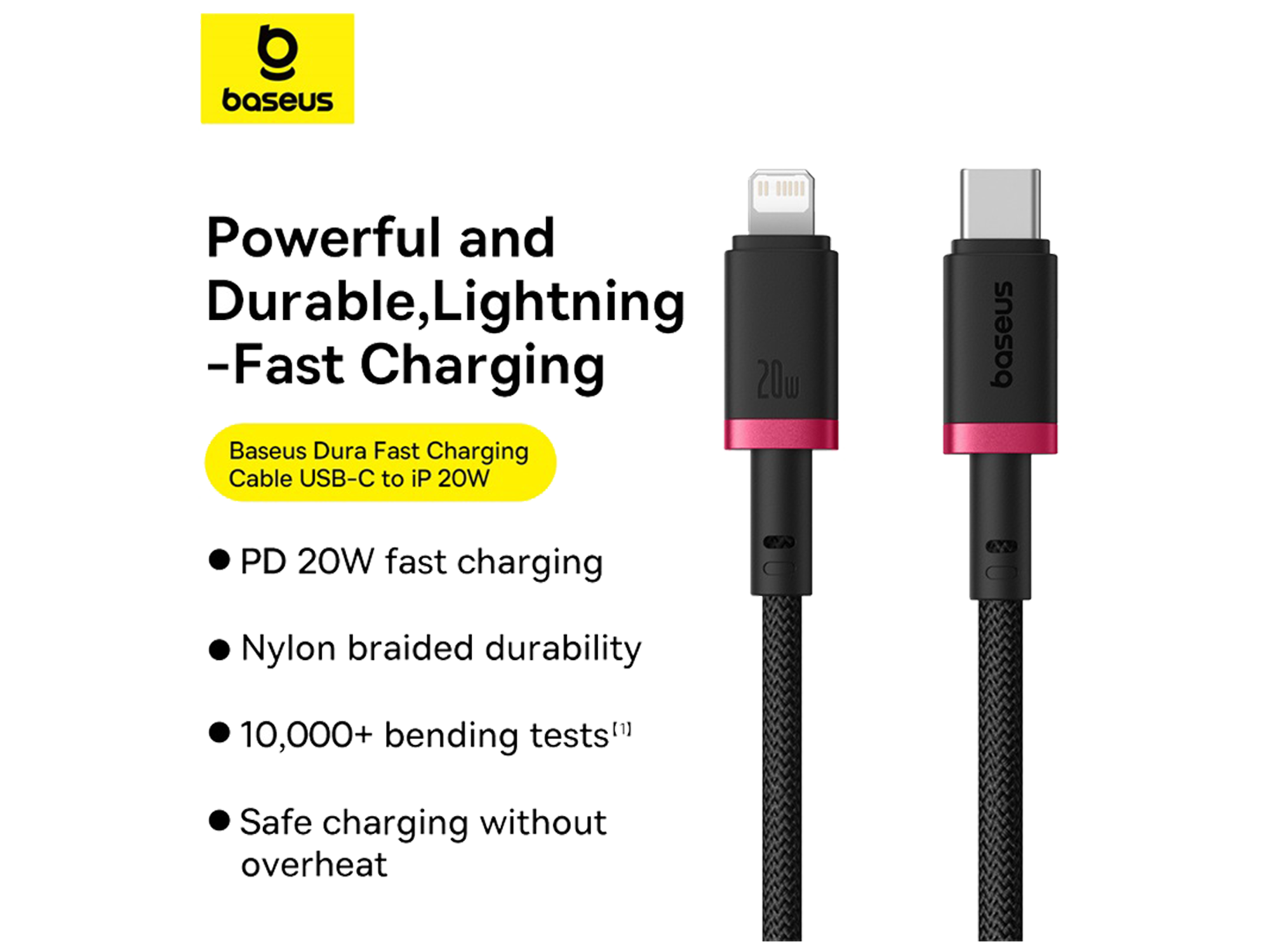 Baseus Cafule Cable Type-C to iP PD 20W - Best Prices