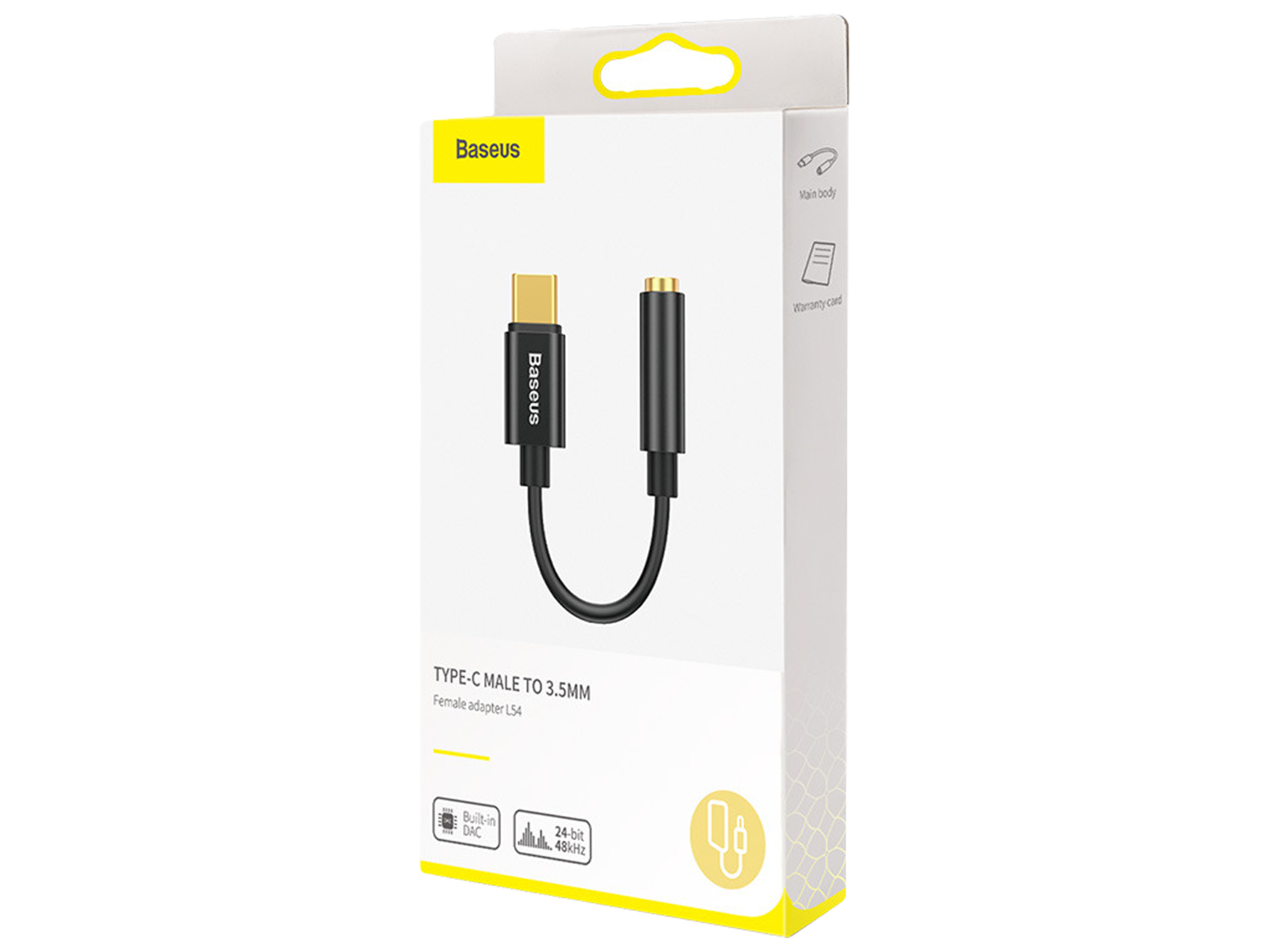 Baseus L54 Type-C Male to 3.5mm Female Adapter - Best Prices