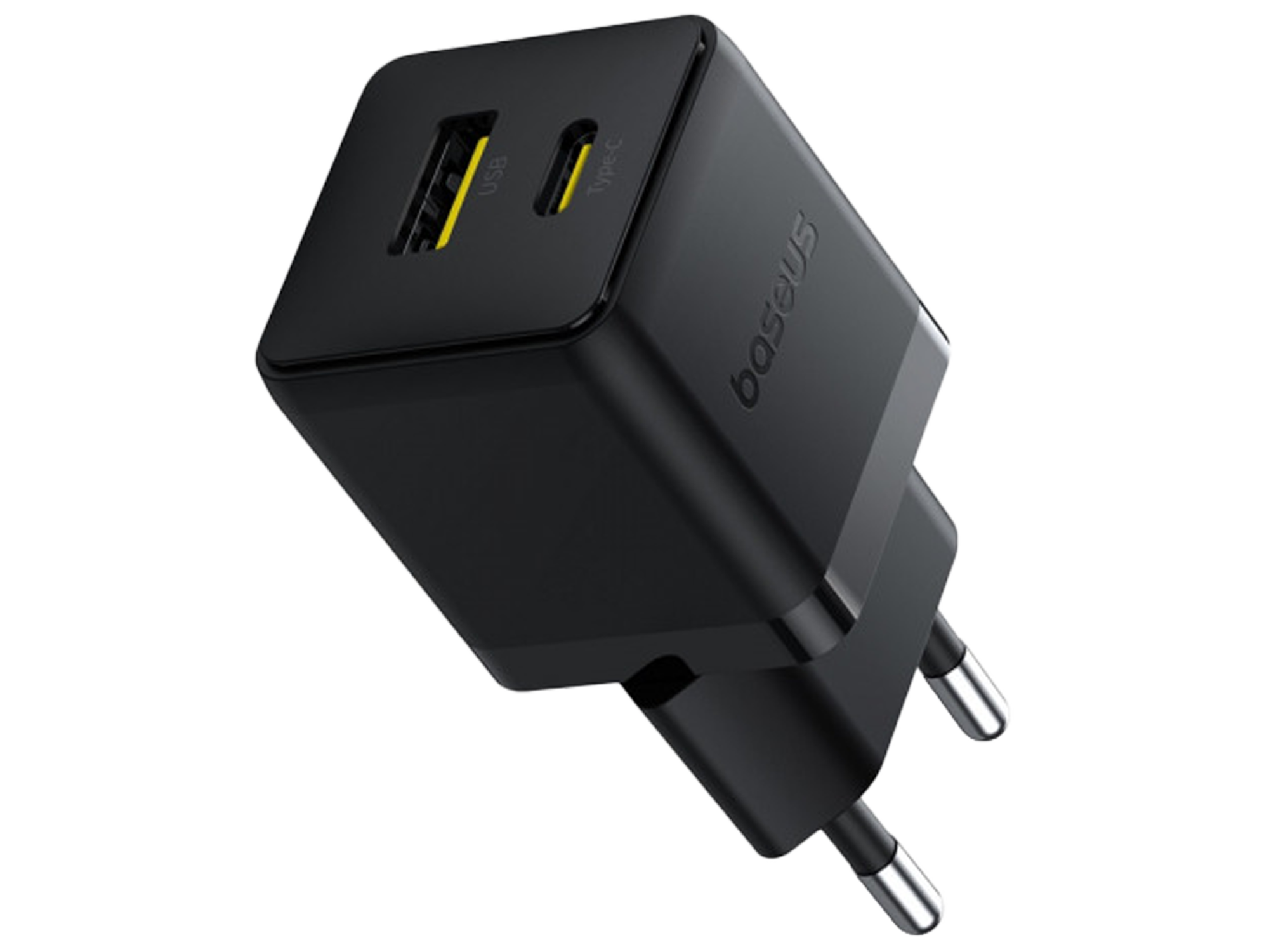 Baseus Palm Fast Charger C+U 20W EU(with Baseus Mini Cable USB-C to USB-C 60W (20V/3A) 1m) - Best Prices