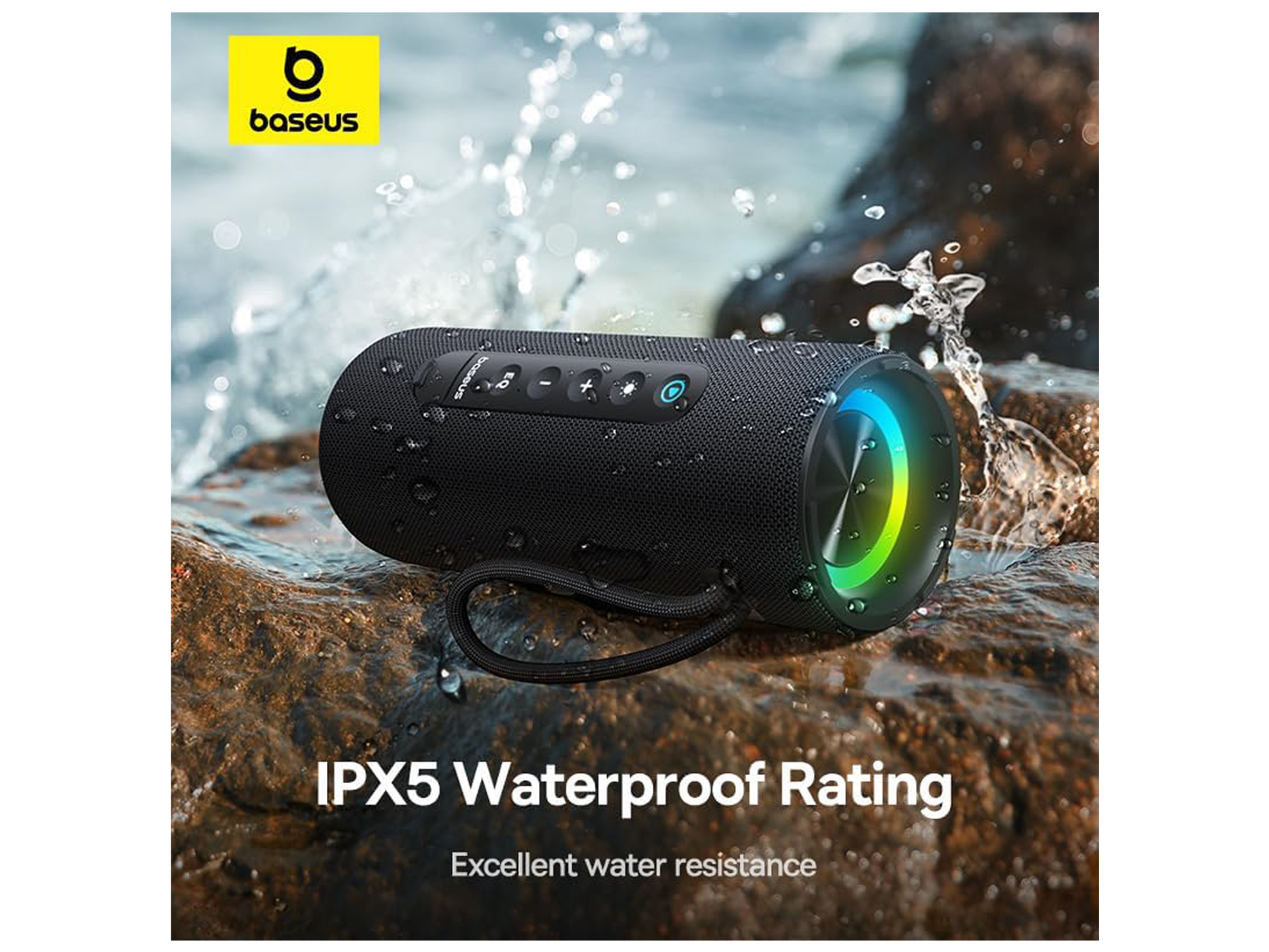 OS-Baseus AeQur VO20 Portable Wireless Speaker - Best Prices