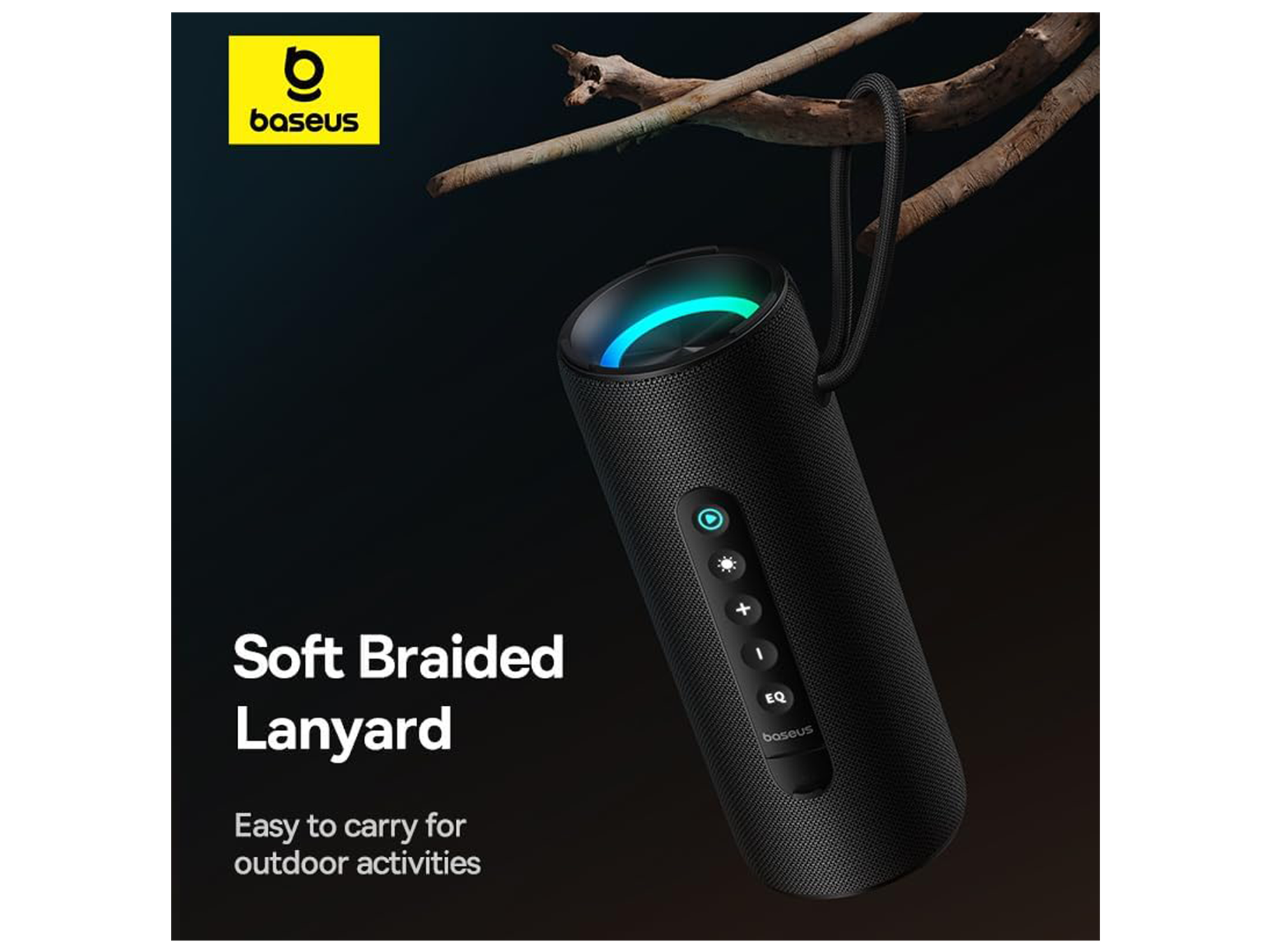 OS-Baseus AeQur VO20 Portable Wireless Speaker - Best Prices