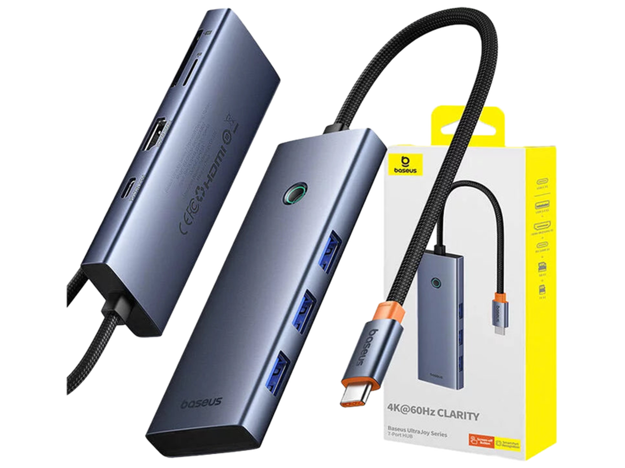 بيسوس UltraJoy Series موزع مكون من 7 منافذ - أفضل سعر