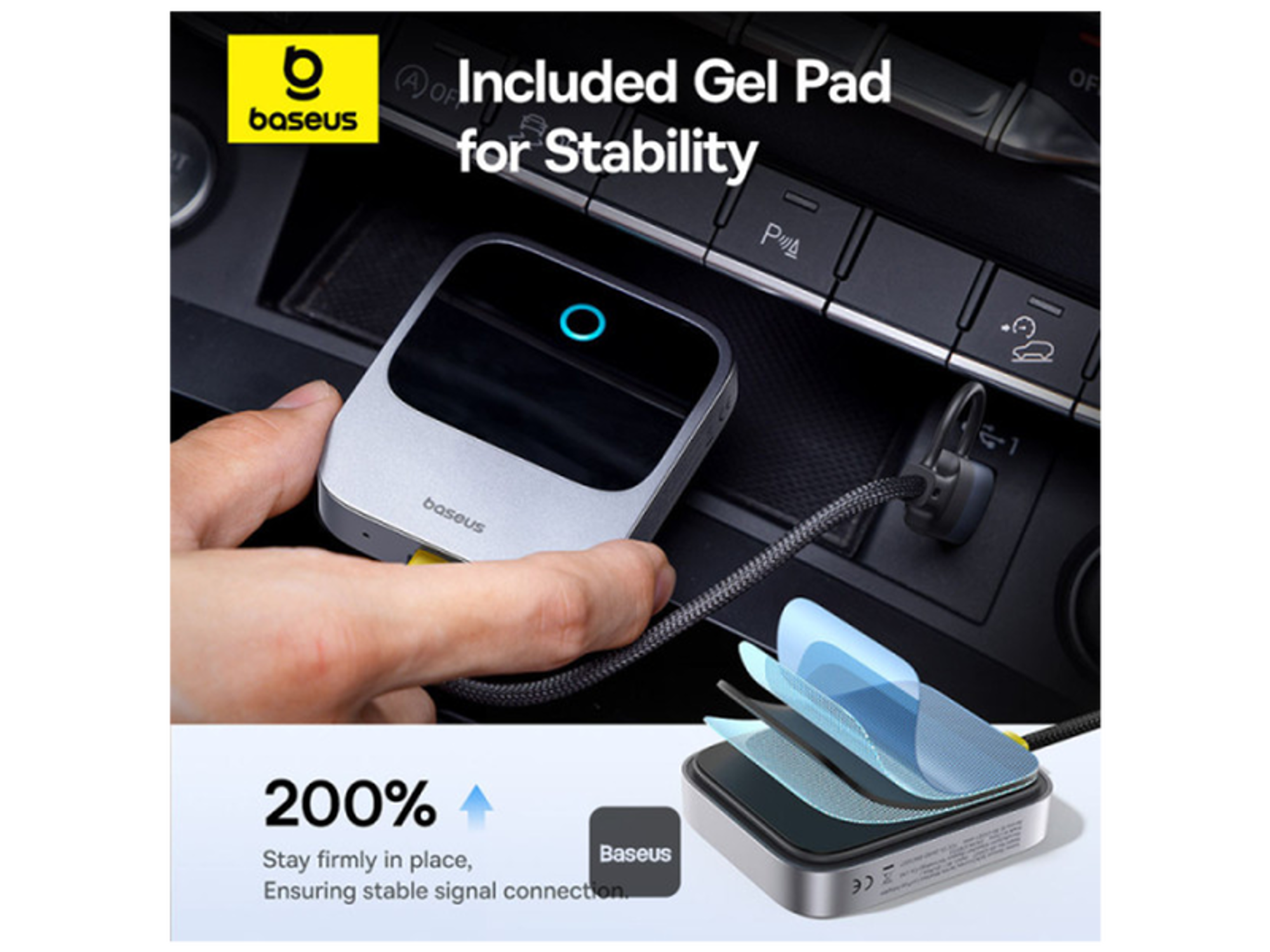 OS-Baseus SafeJourney Series Wireless CarPlay Adapter - Best Prices