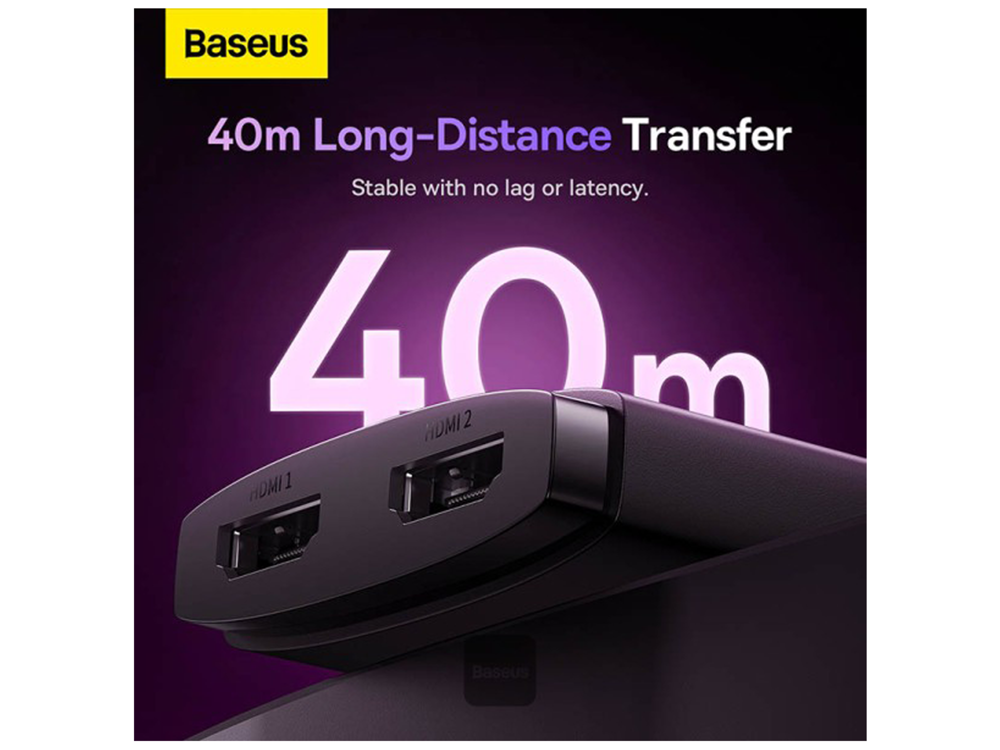 Baseus AirJoy Series 2-in-1 Bidirectional HDMI Switch with 1m Cable - Best Prices