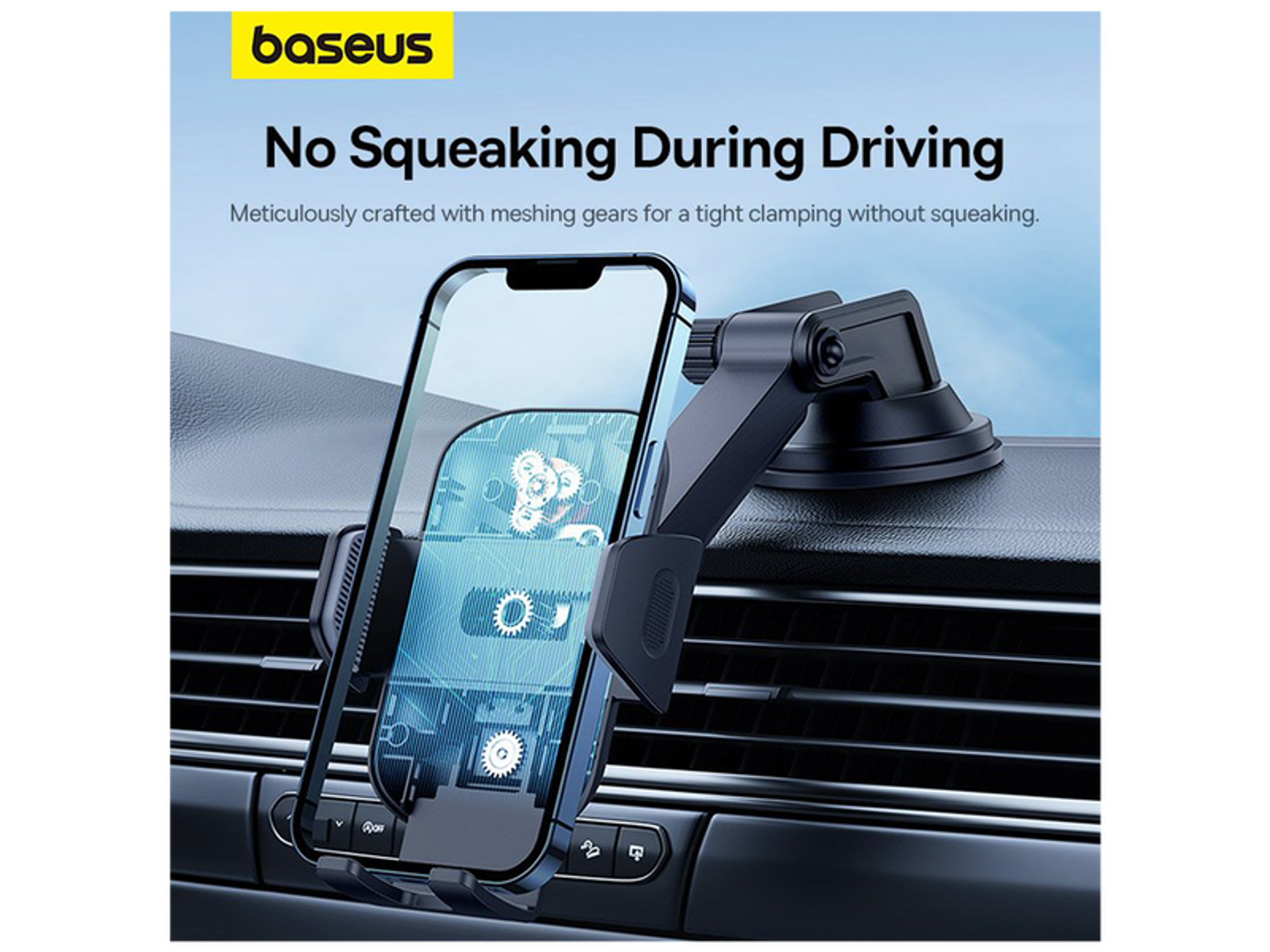 Baseus UltraControl Go Series Clamp-Type Phone Holder - Best Prices