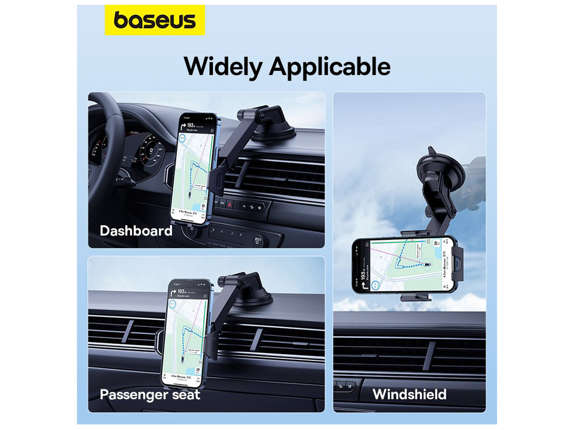 Baseus UltraControl Go Series Clamp-Type Phone Holder - Best Prices