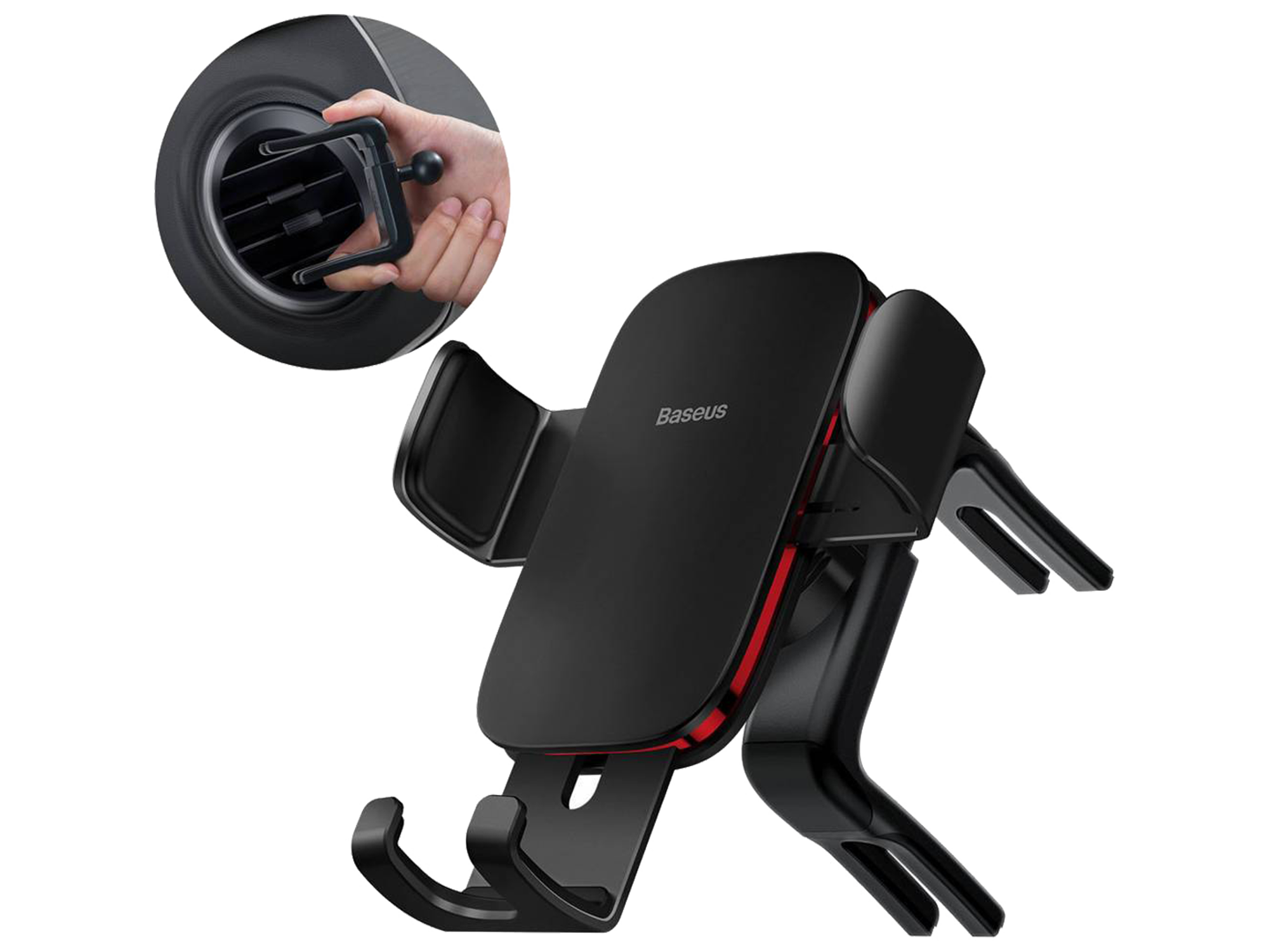 Baseus Metal AgeⅡ Gravity Car Mount (Air Outlet Version) - Best Prices