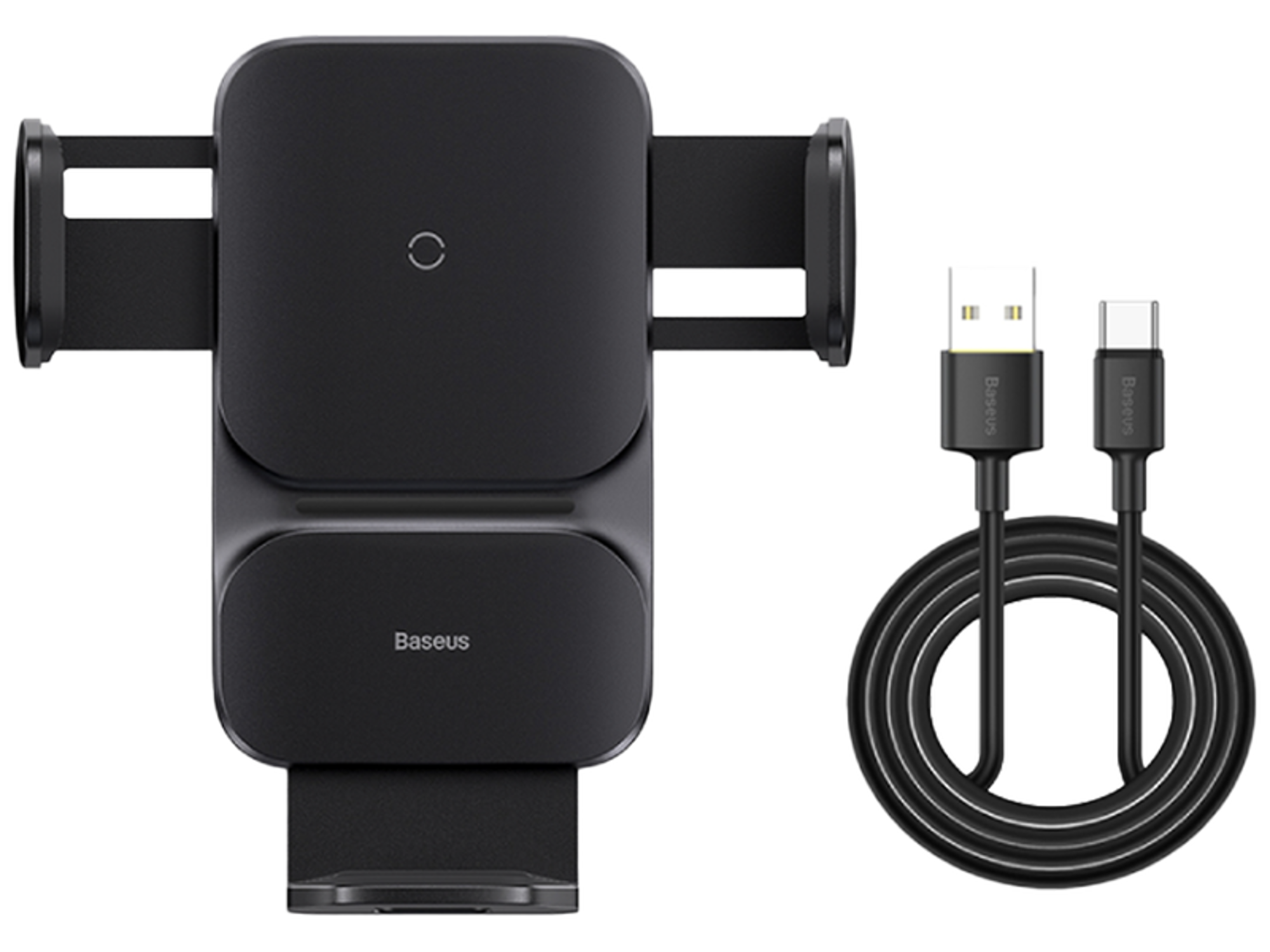 Baseus Wisdom Auto Alignment Car Mount Wireless Charger QI 15W Air Outlet base - Best Prices