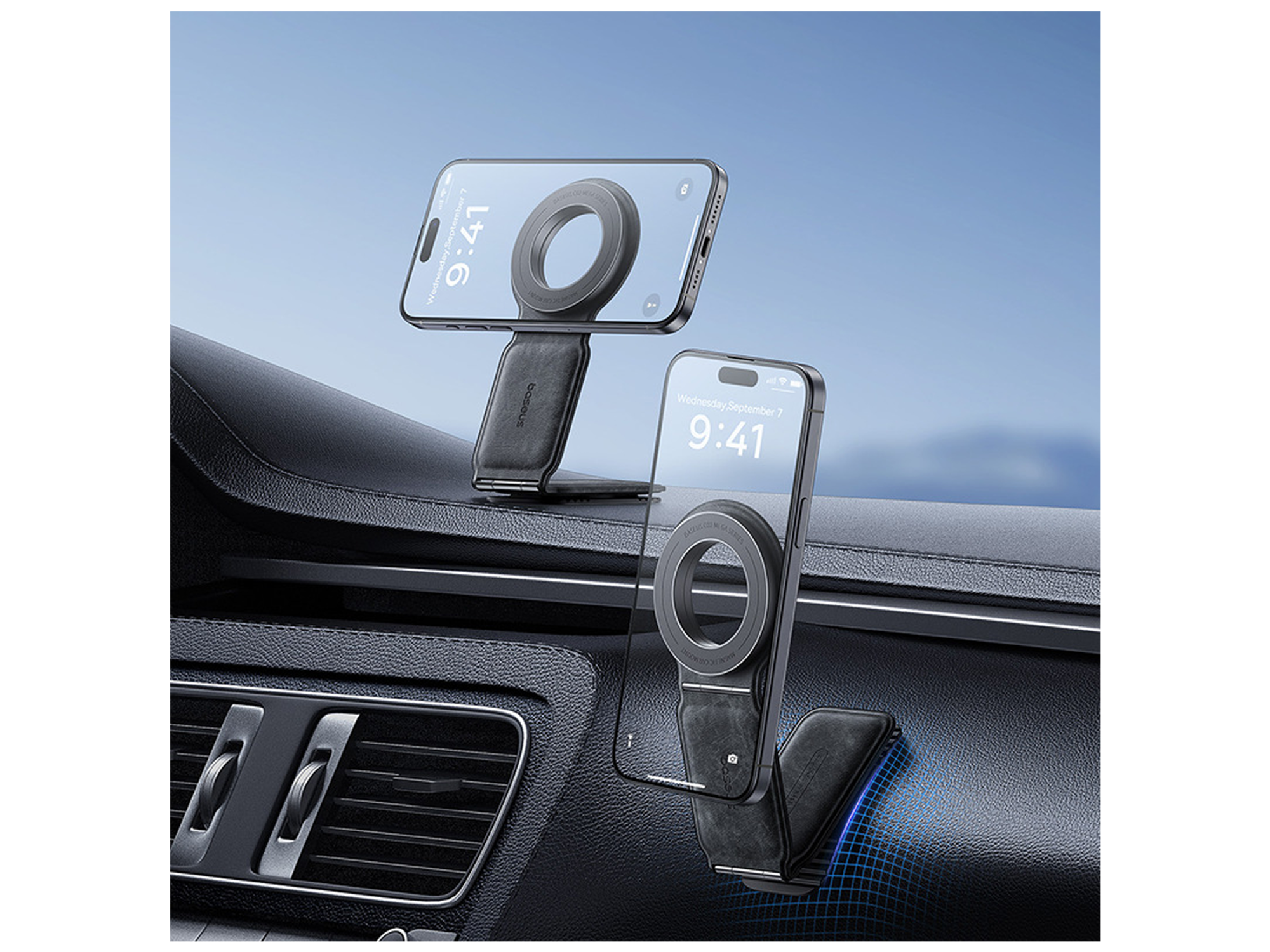 Baseus PrimeTrip Series C02 Mega Magnetic Car Mount Stick-on Version - Best Prices