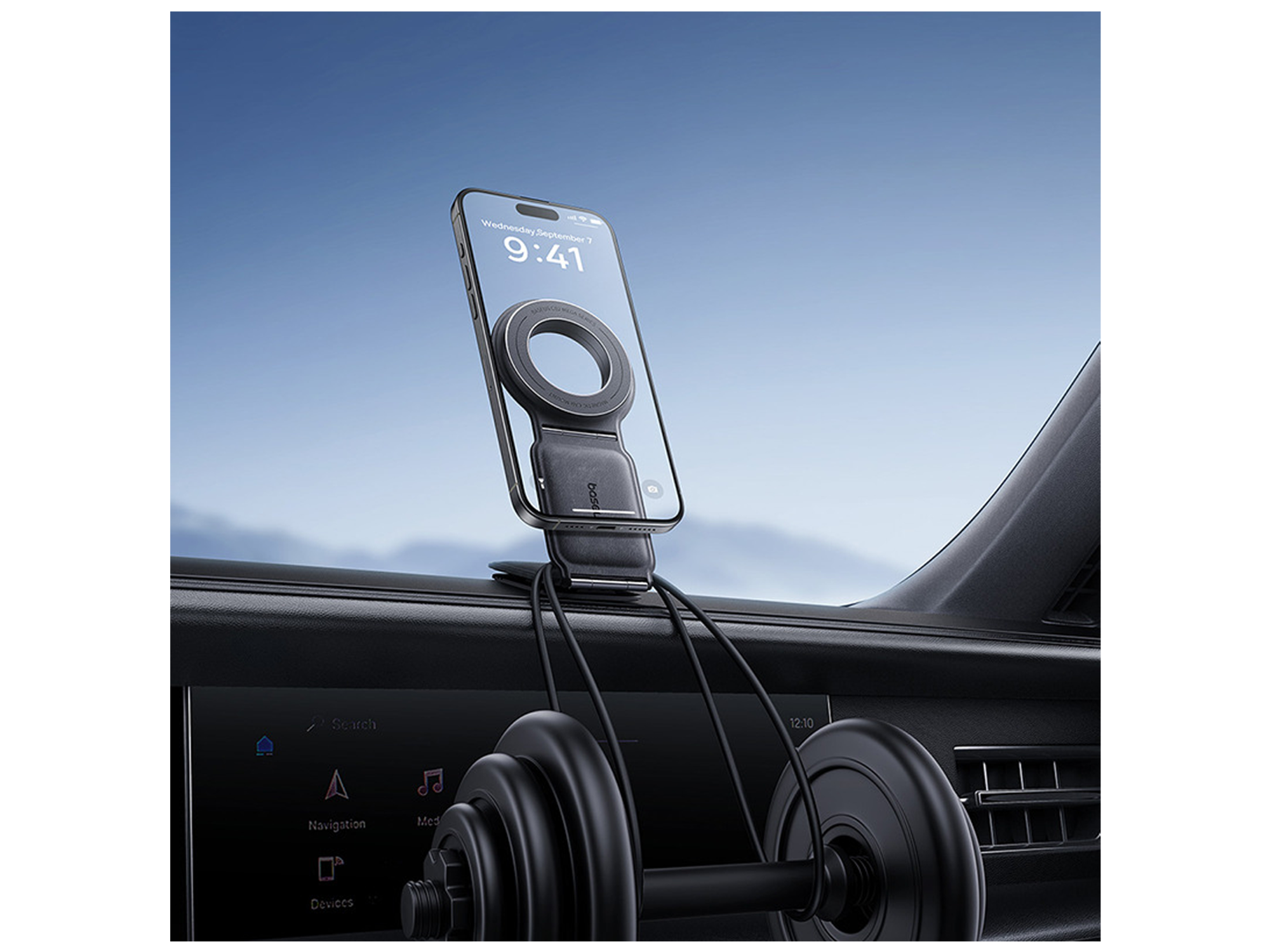 Baseus PrimeTrip Series C02 Mega Magnetic Car Mount Stick-on Version - Best Prices
