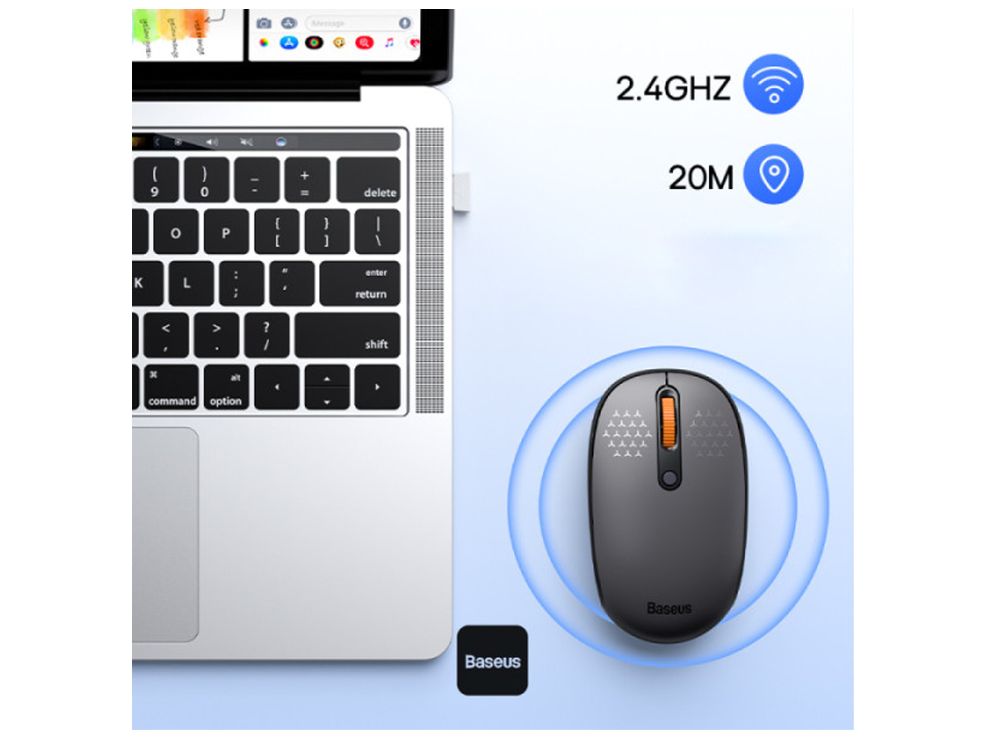Baseus F01B Tri-Mode Wireless Mouse - Best Prices