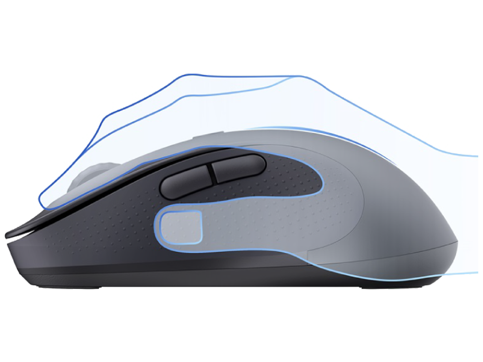Baseus F02 Ergonomic Wireless Mouse (without Battery) - Best Prices