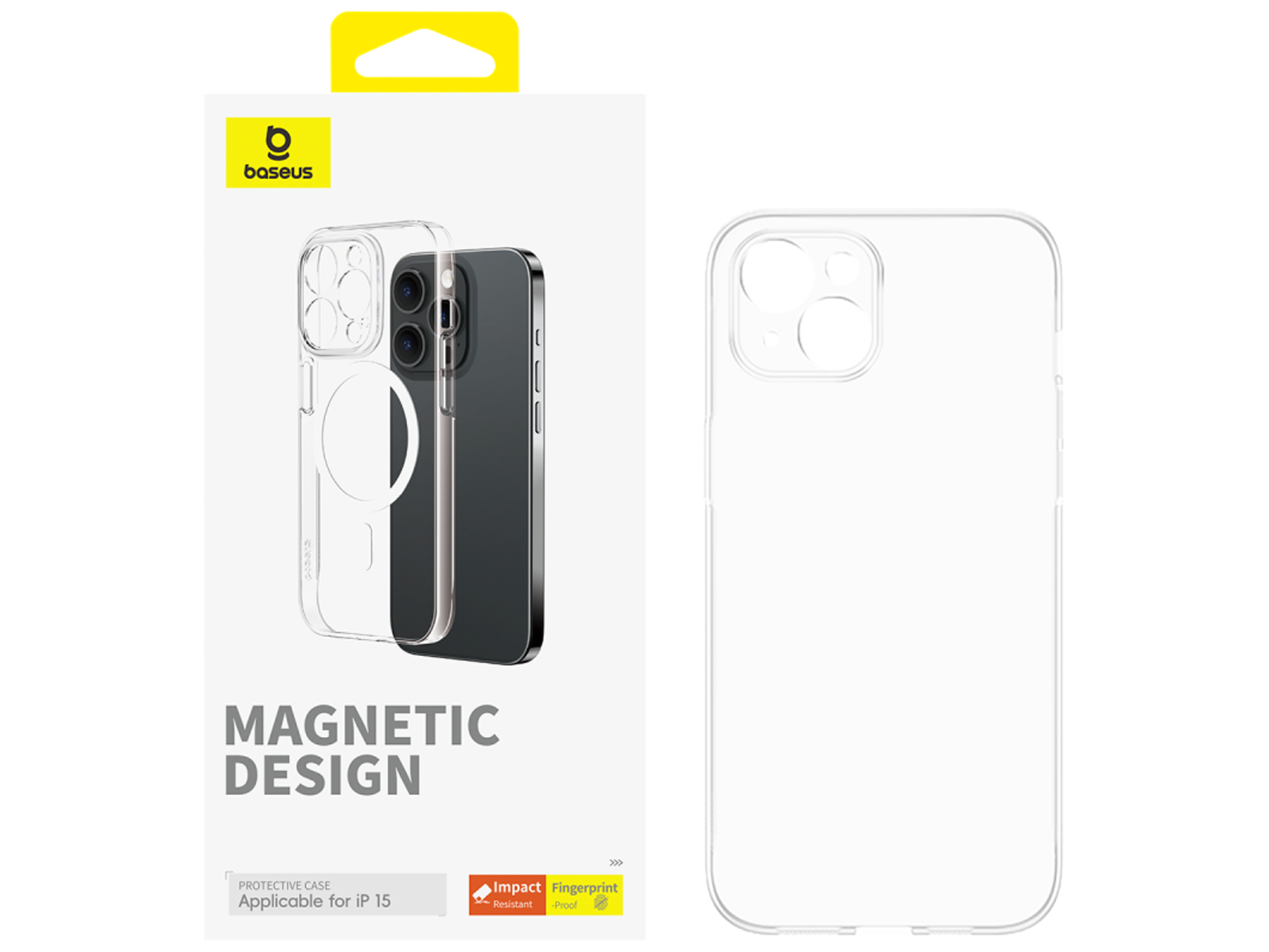 Baseus Lucent Magnetic Series Transparent Case for iPhone 15 - Best Prices