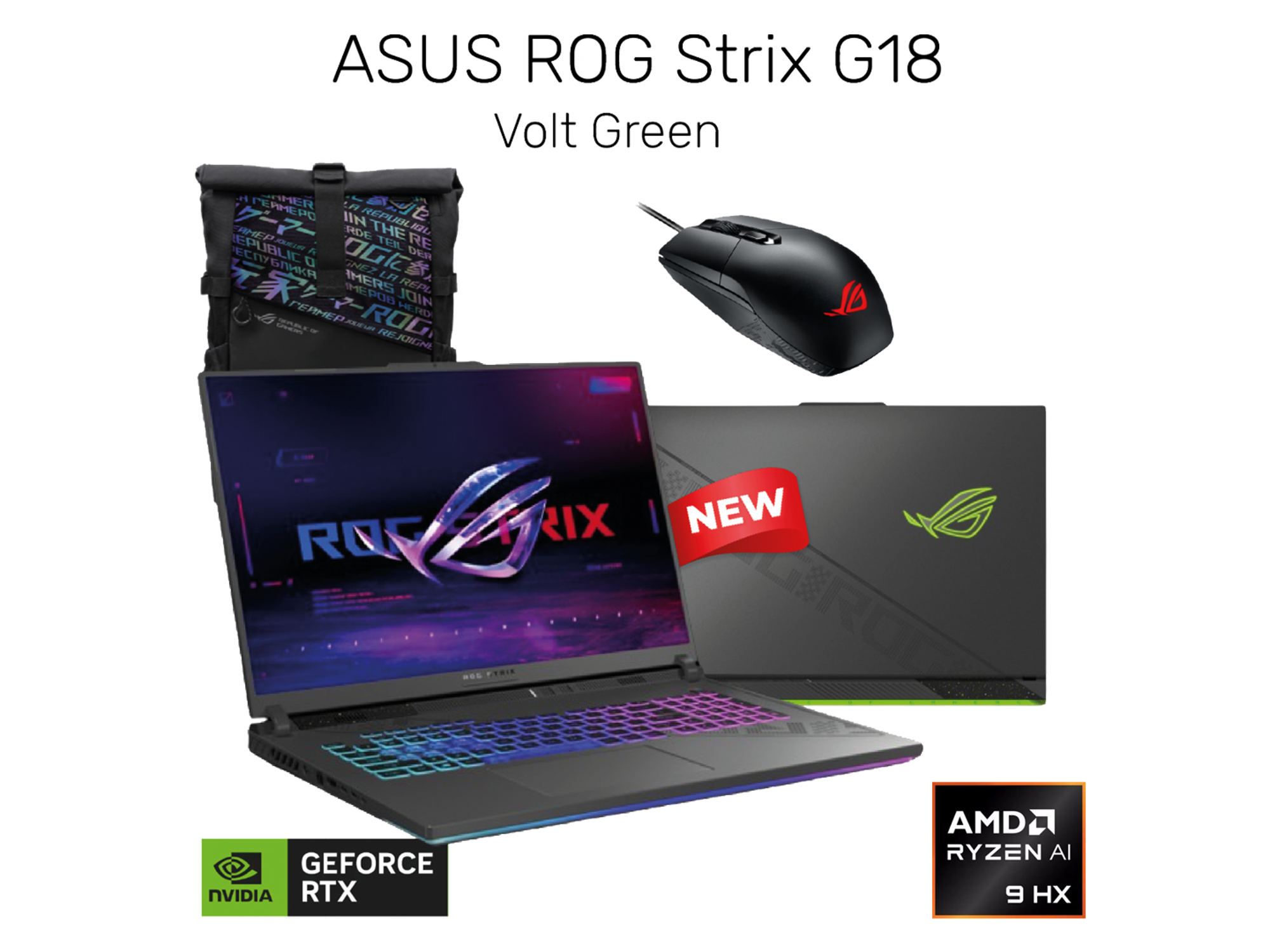 أسوس روج زيفريوس جي16 - AMD Ryzen™ AI 9 HX 370 + RTX™ 4070 32GB